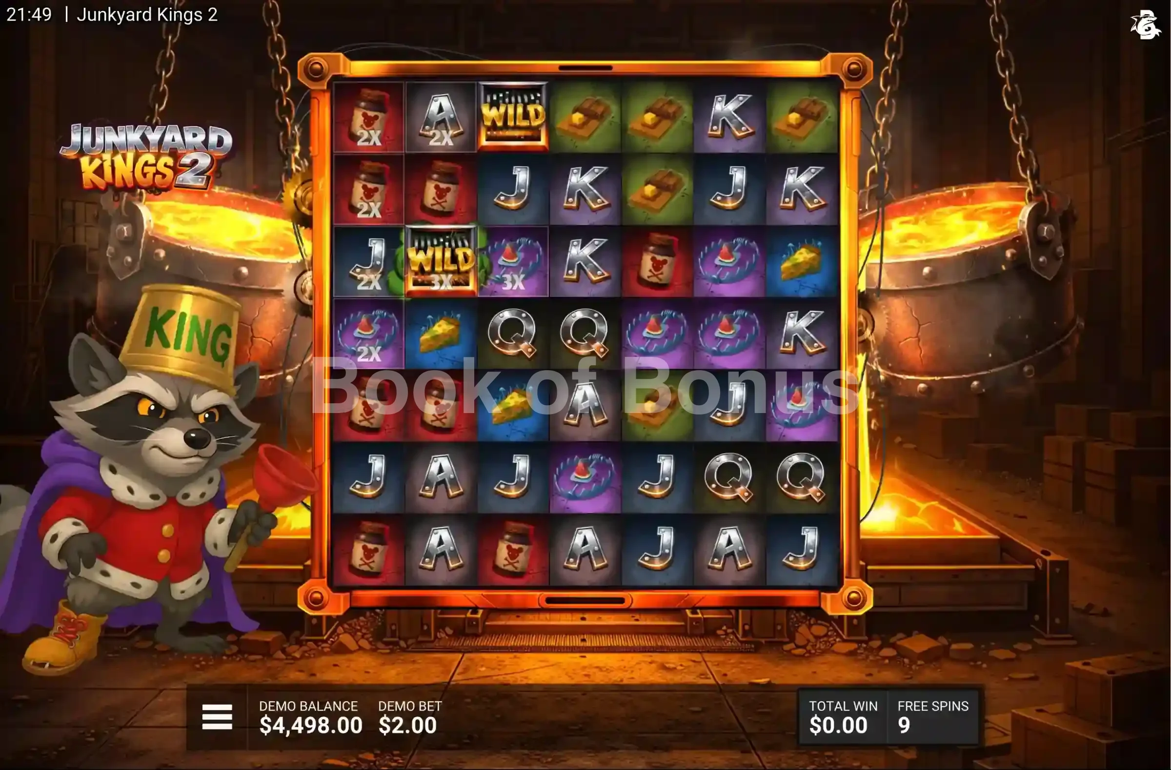 Junkyard Kings 2 par Hacksaw Gaming - tours gratuits