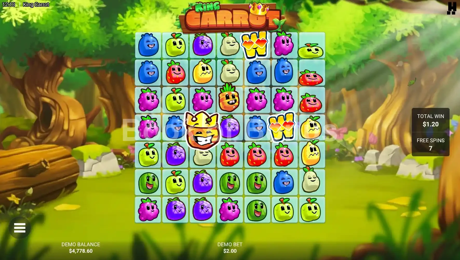 King Carrot par Hacksaw Gaming - tours gratuits