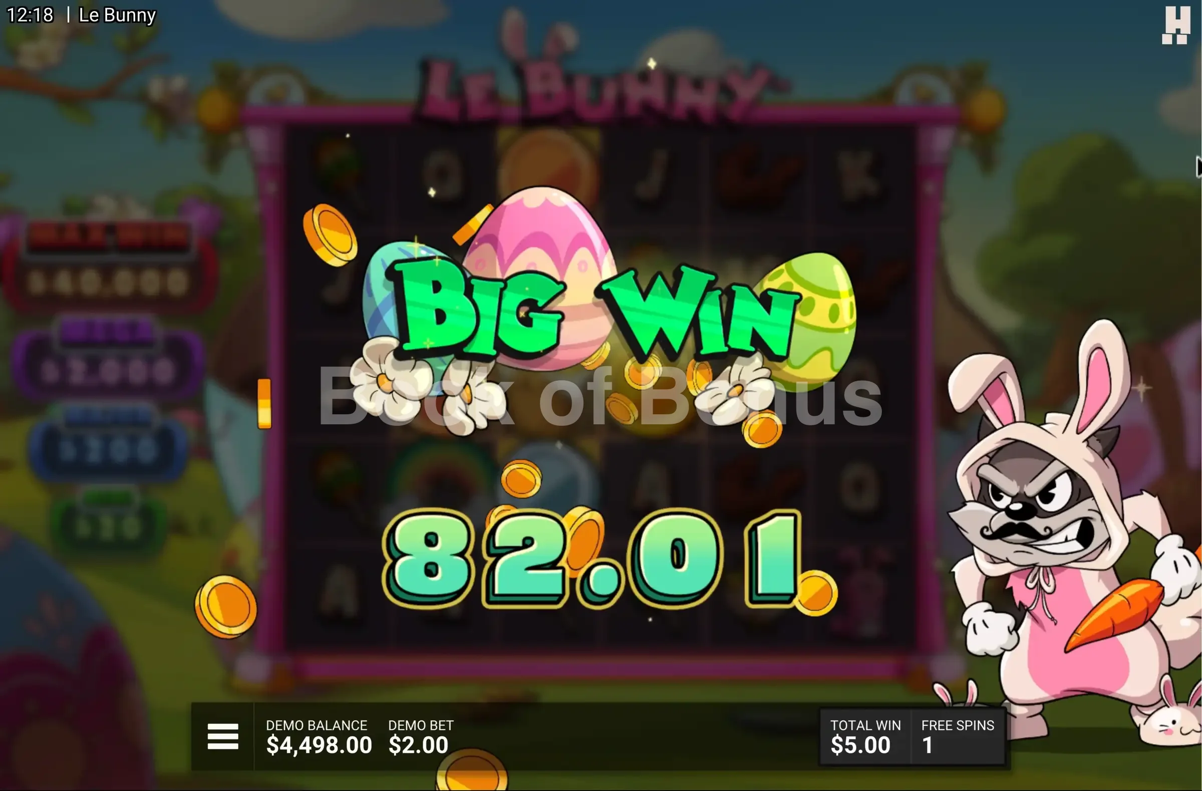 Le Bunny par Hacksaw Gaming - gros gain