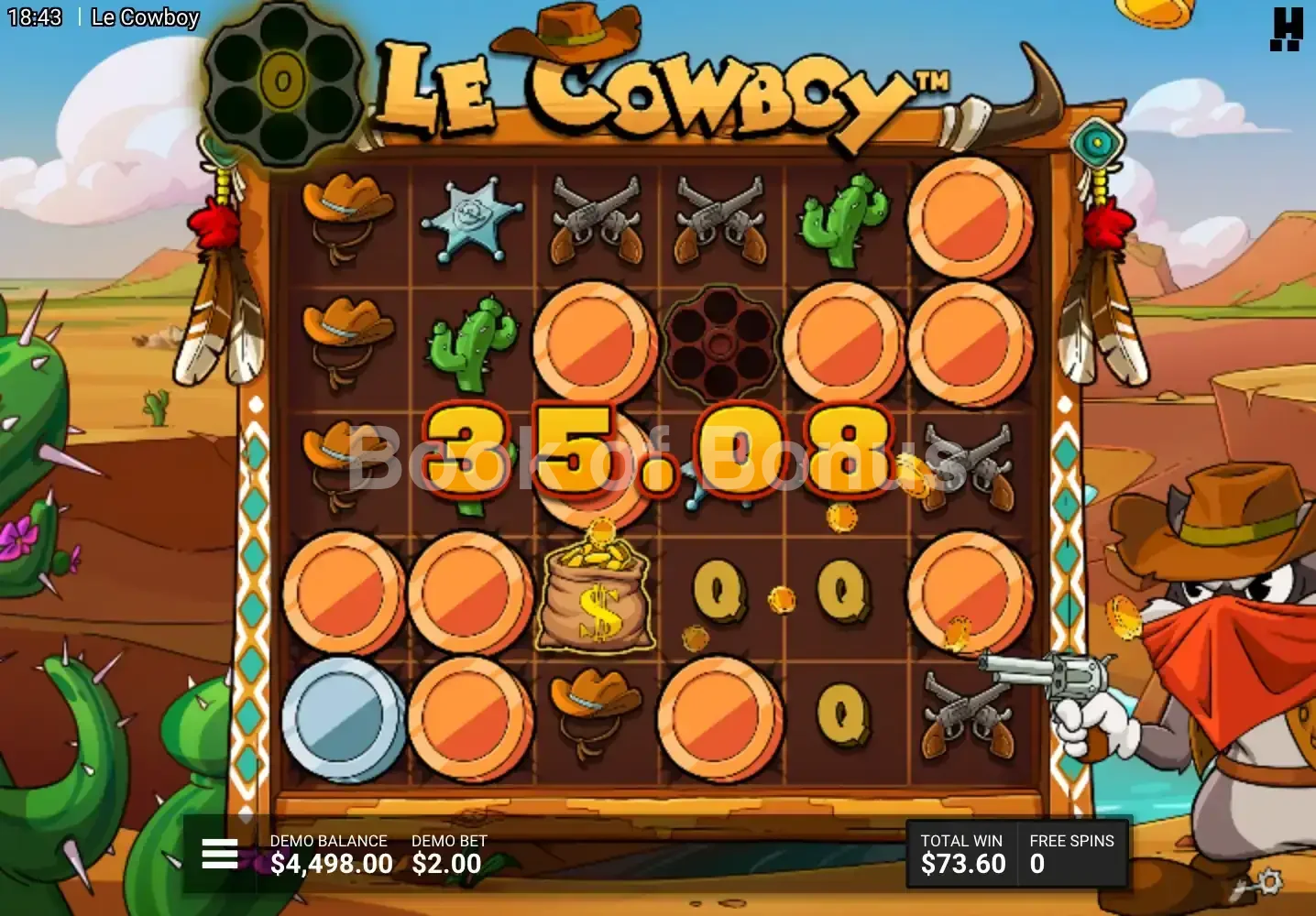 Gros gain Le Cowboy