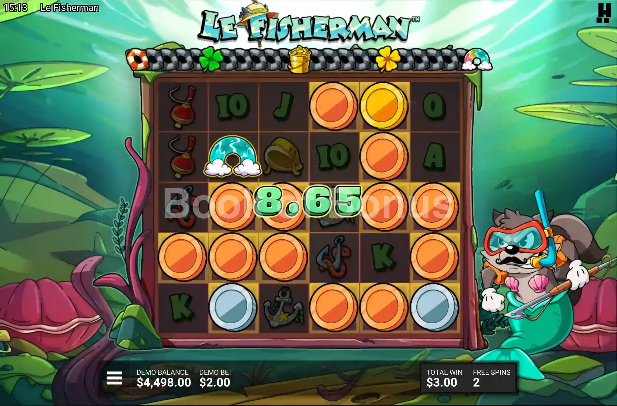 Le Fisherman par Hacksaw Gaming - tours gratuits