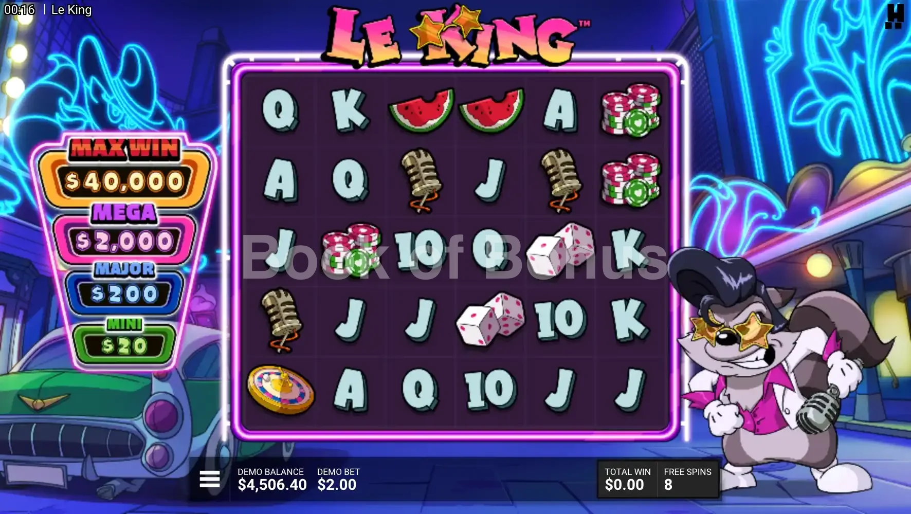 Le King par Hacksaw Gaming - tours gratuits
