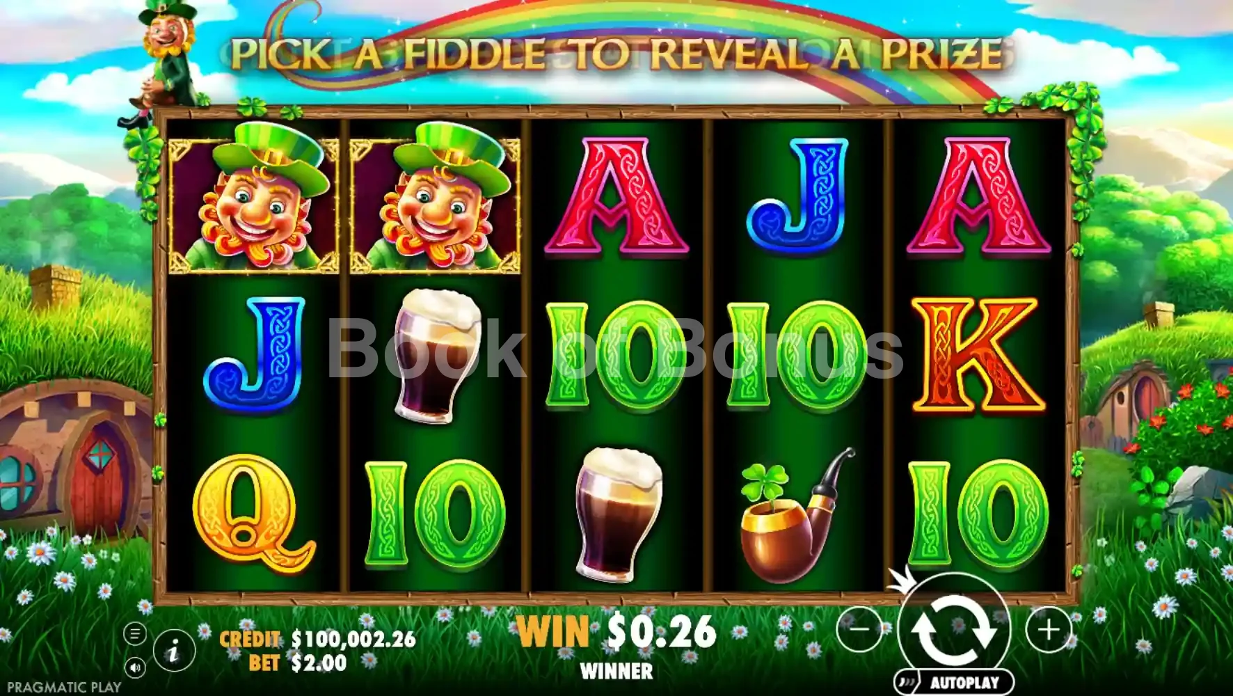 Leprechaun Song par Pragmatic Play - base game 2