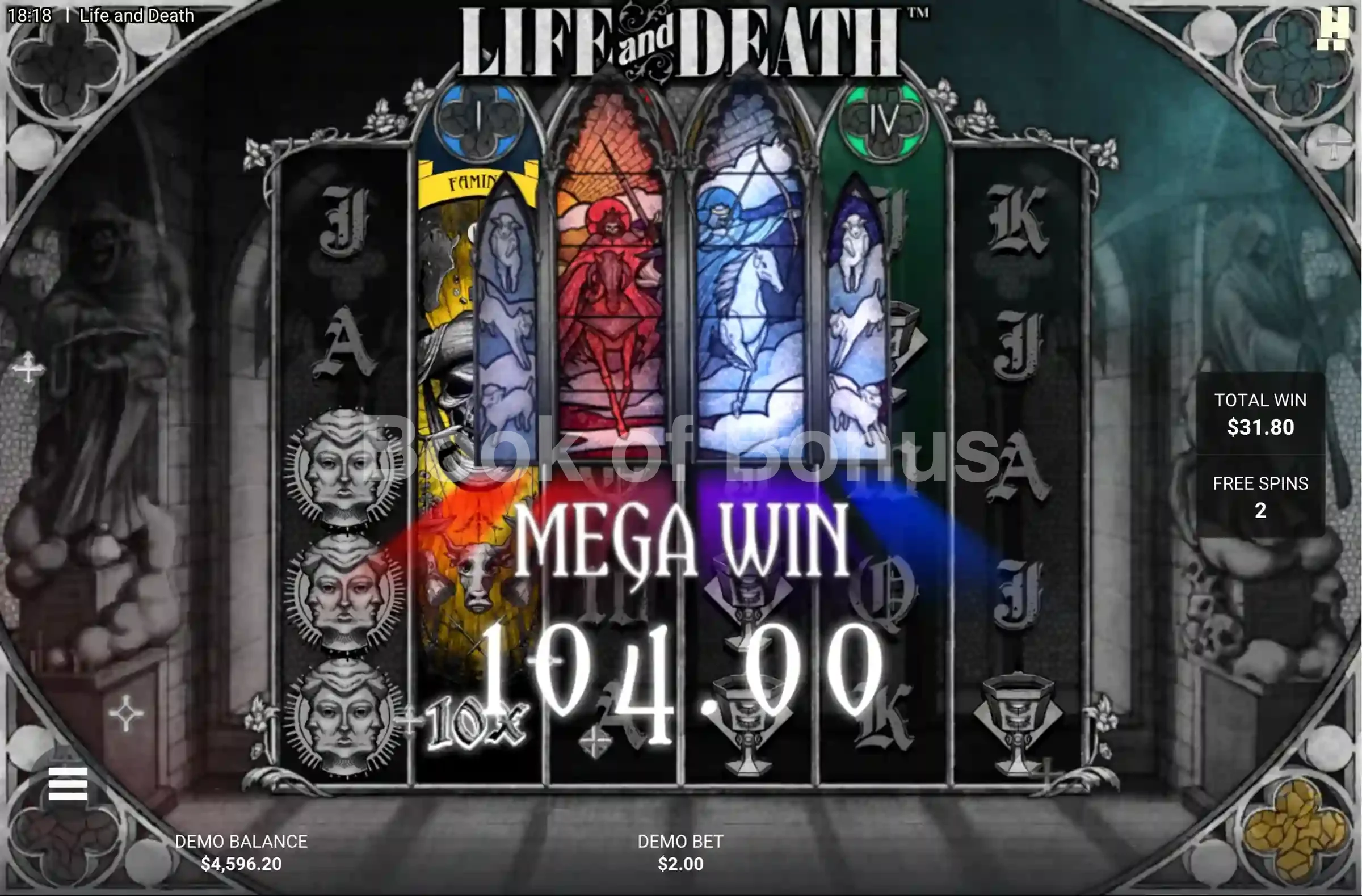 Gros gain sur Life and Death