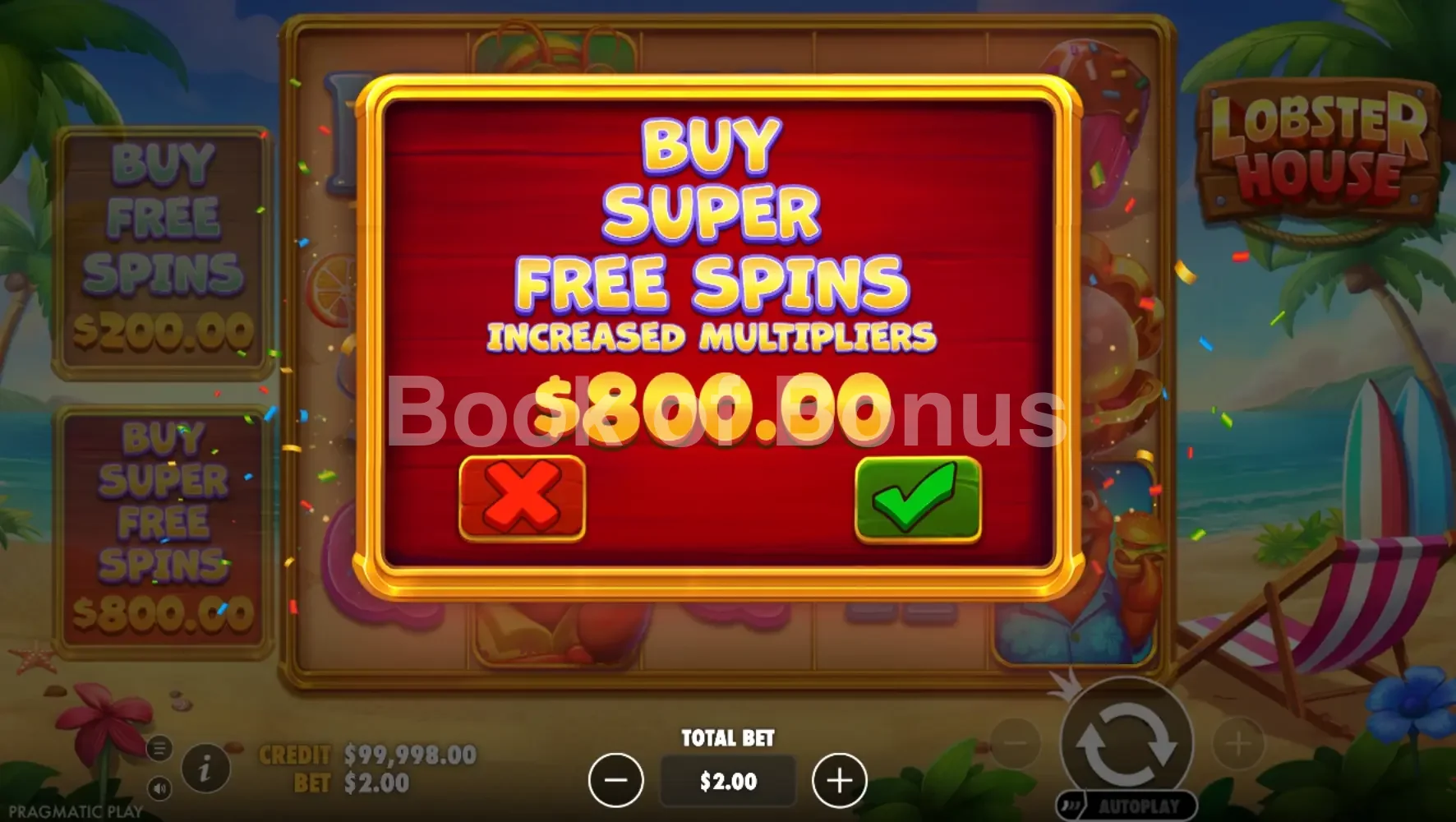 Bonus Buy Lobster House