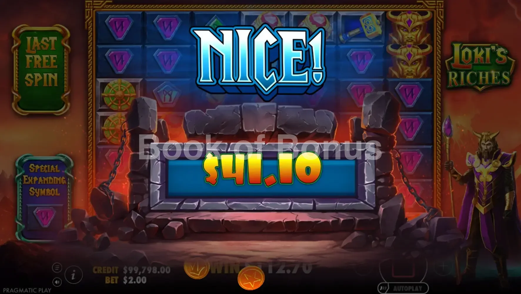 Loki's Riches par Pragmatic Play - gros gain