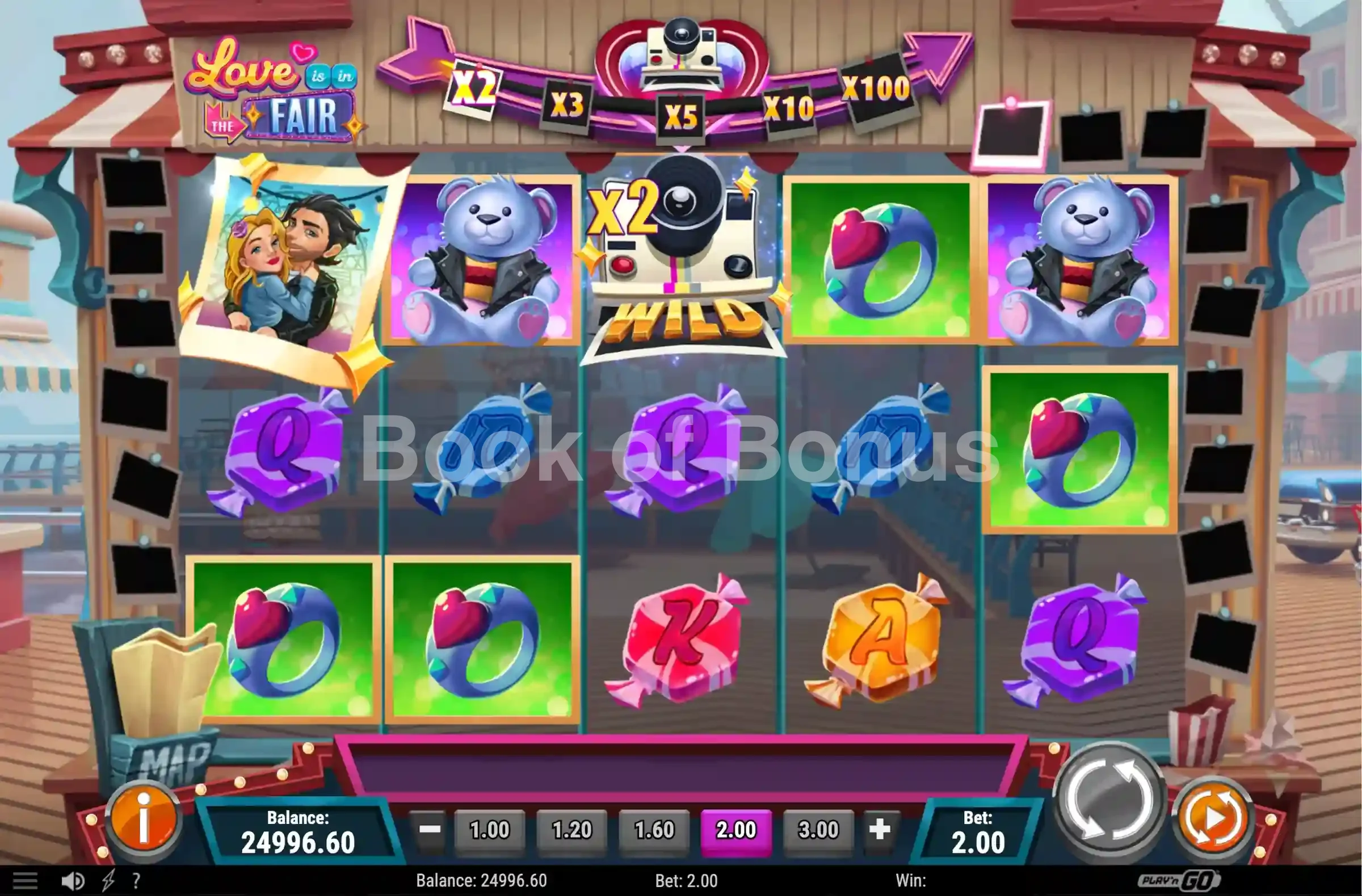 Jeu de base Love is in the Fair