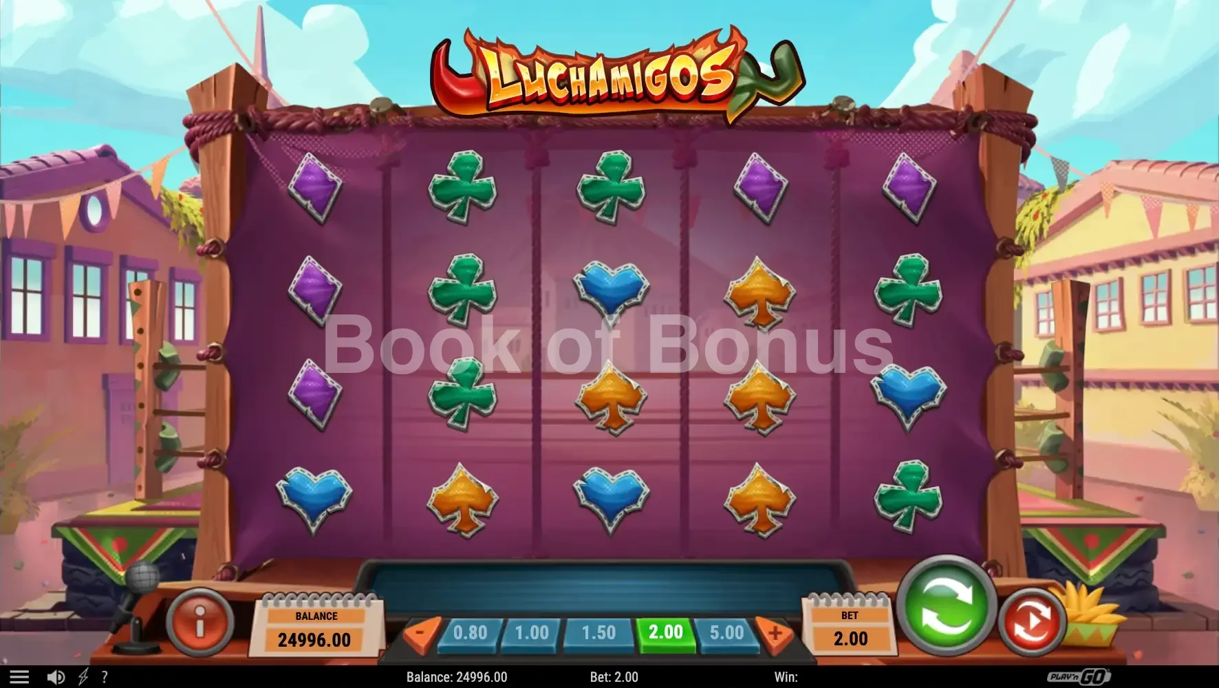 Luchamigos par Play'n GO - base game 2