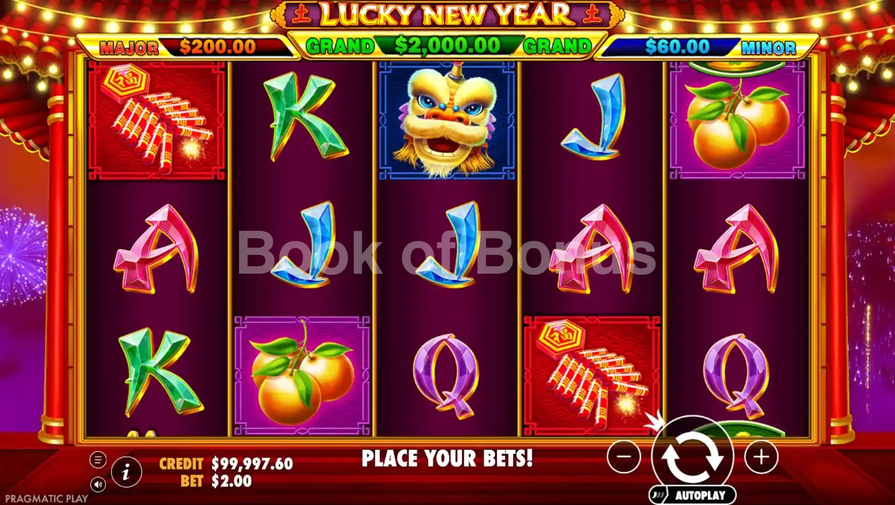 Rouleaux en action Lucky New Year