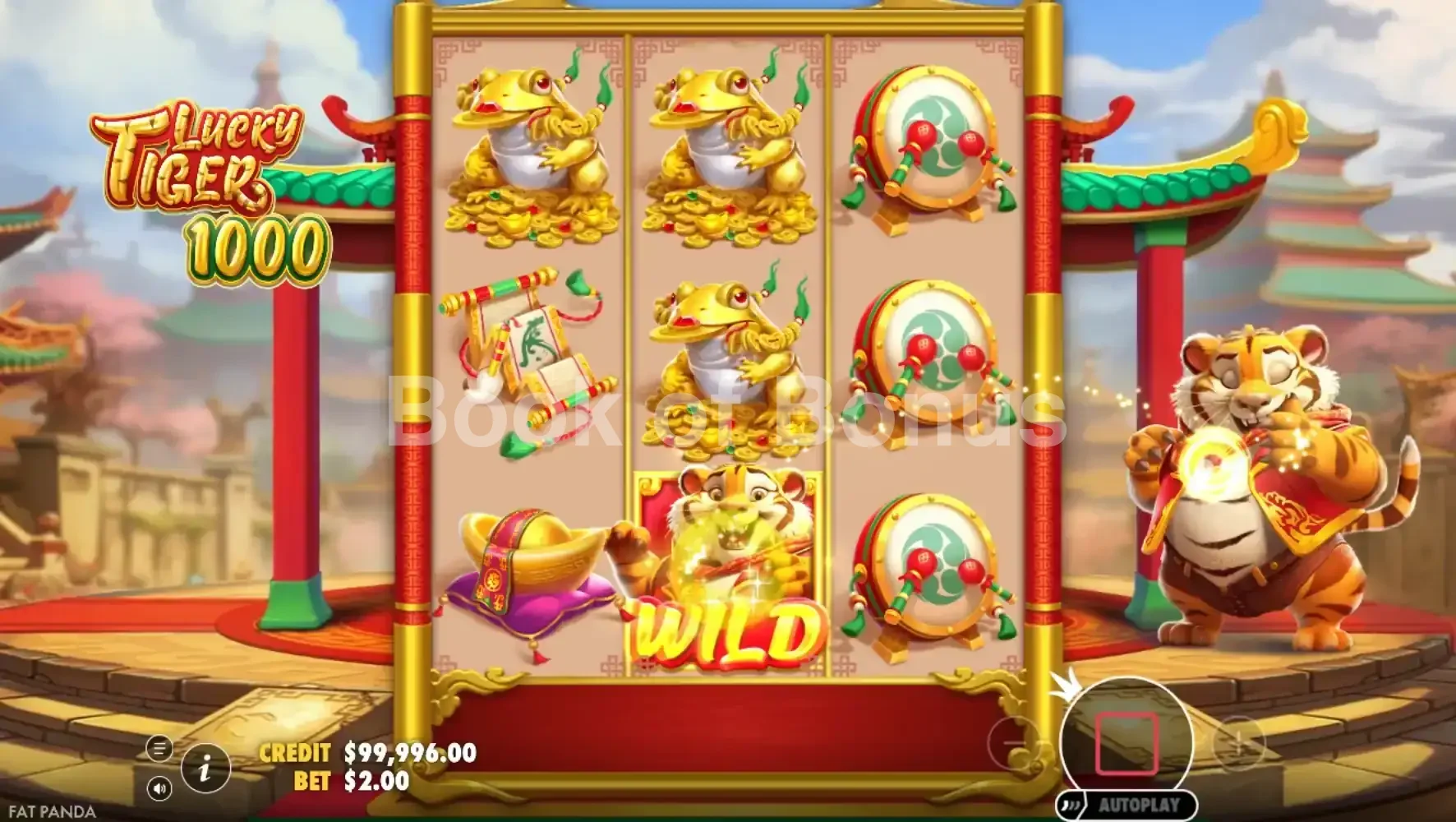 Lucky Tiger 1000 par Pragmatic Play - base game 2