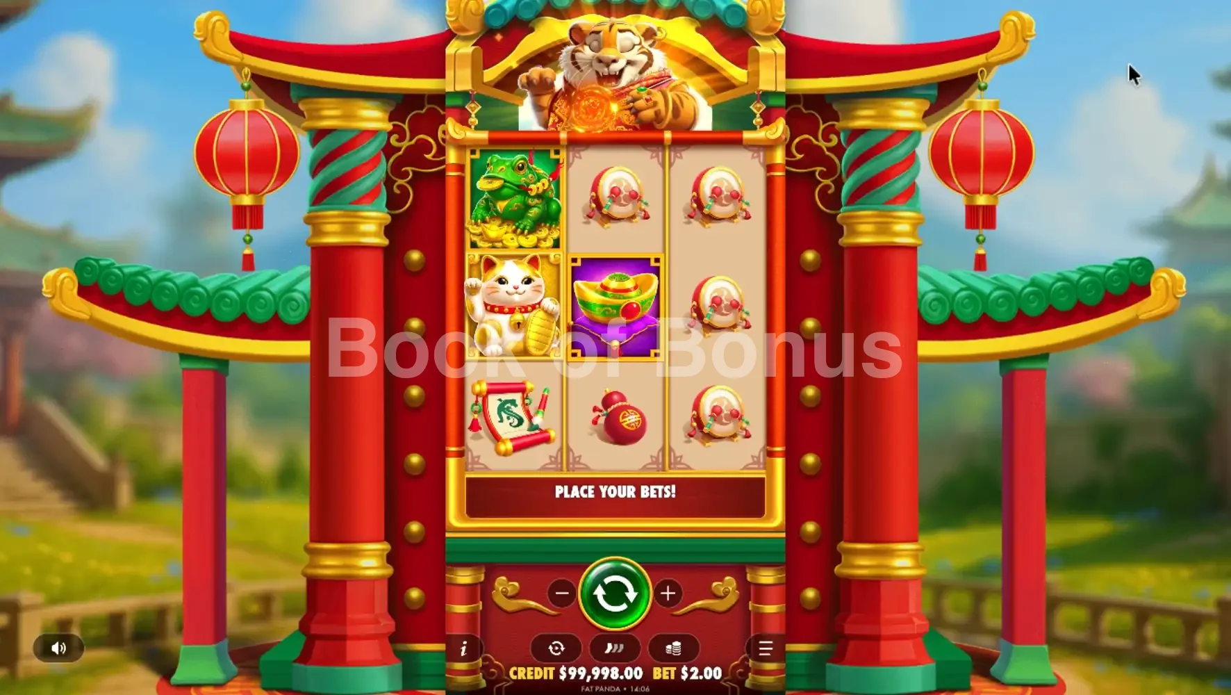 Jeu de base Lucky Tiger Gold