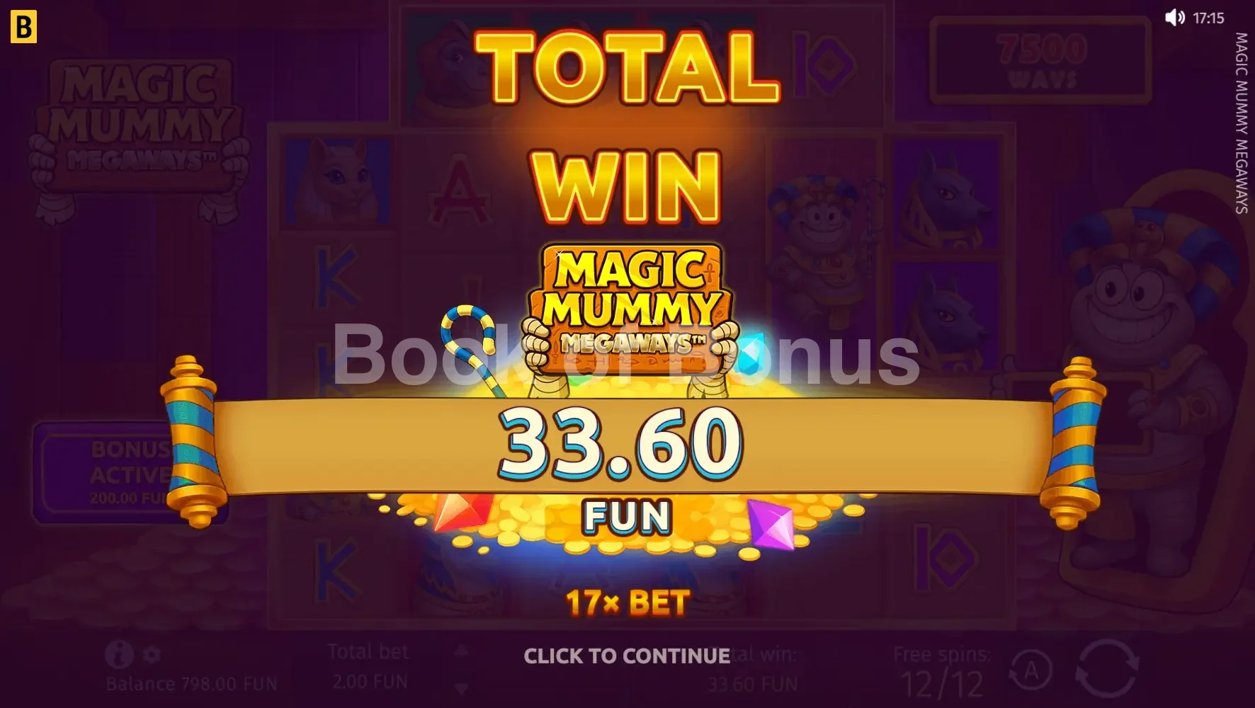 Grand gain Magic Mummy Megaways