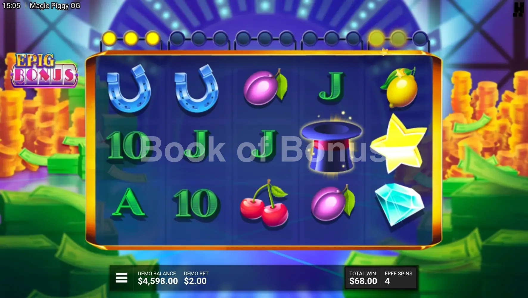 Magic Piggy OG par Hacksaw Gaming - tours gratuits