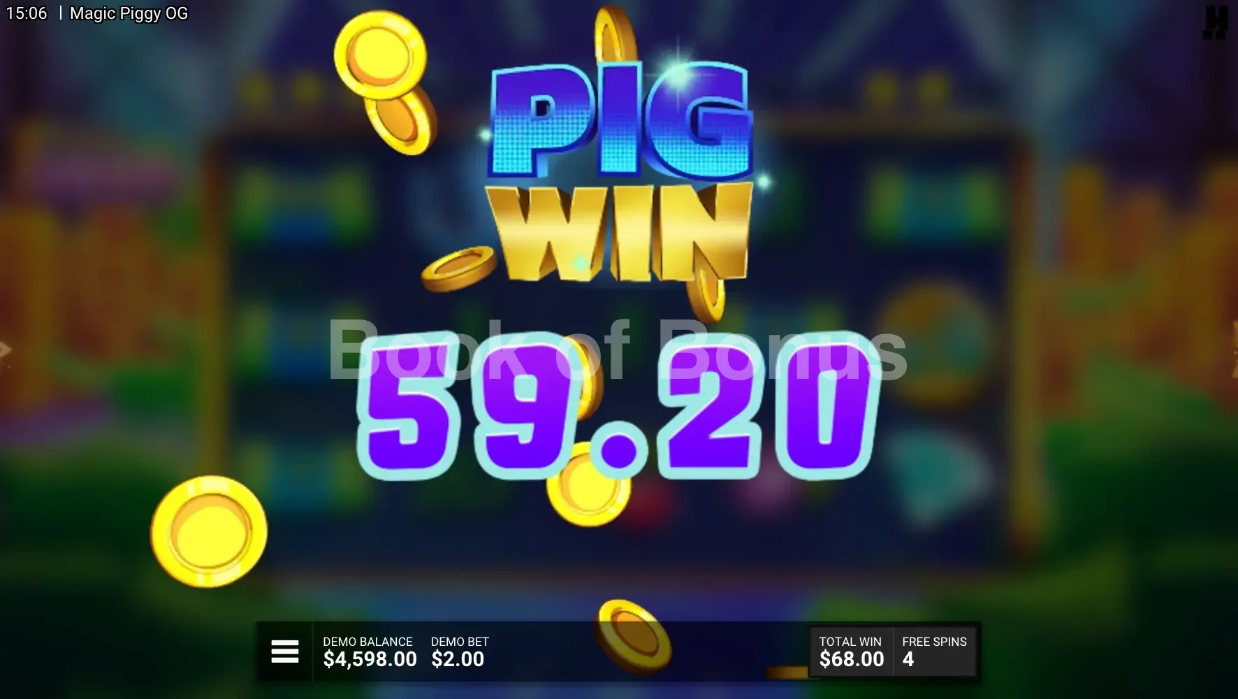 Magic Piggy OG par Hacksaw Gaming - gros gain