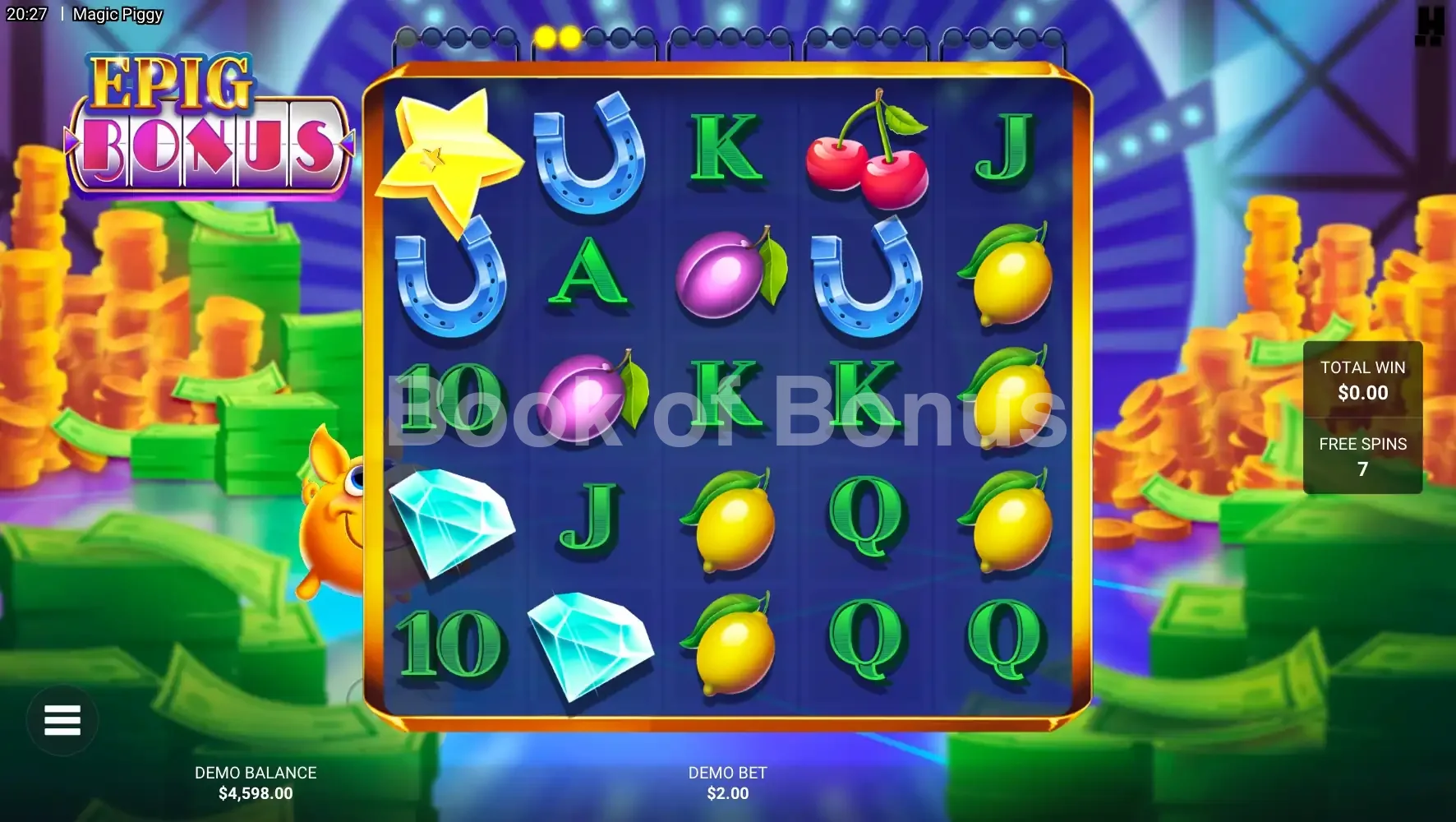Magic Piggy par Hacksaw Gaming - tours gratuits