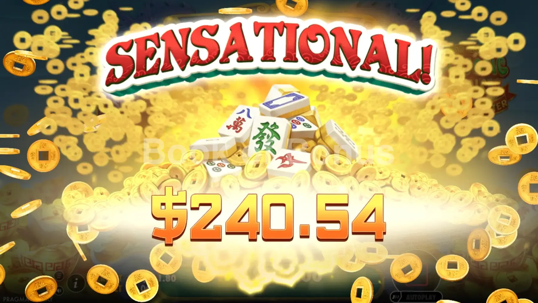 Gros gain Mahjong Wins Super Scatter