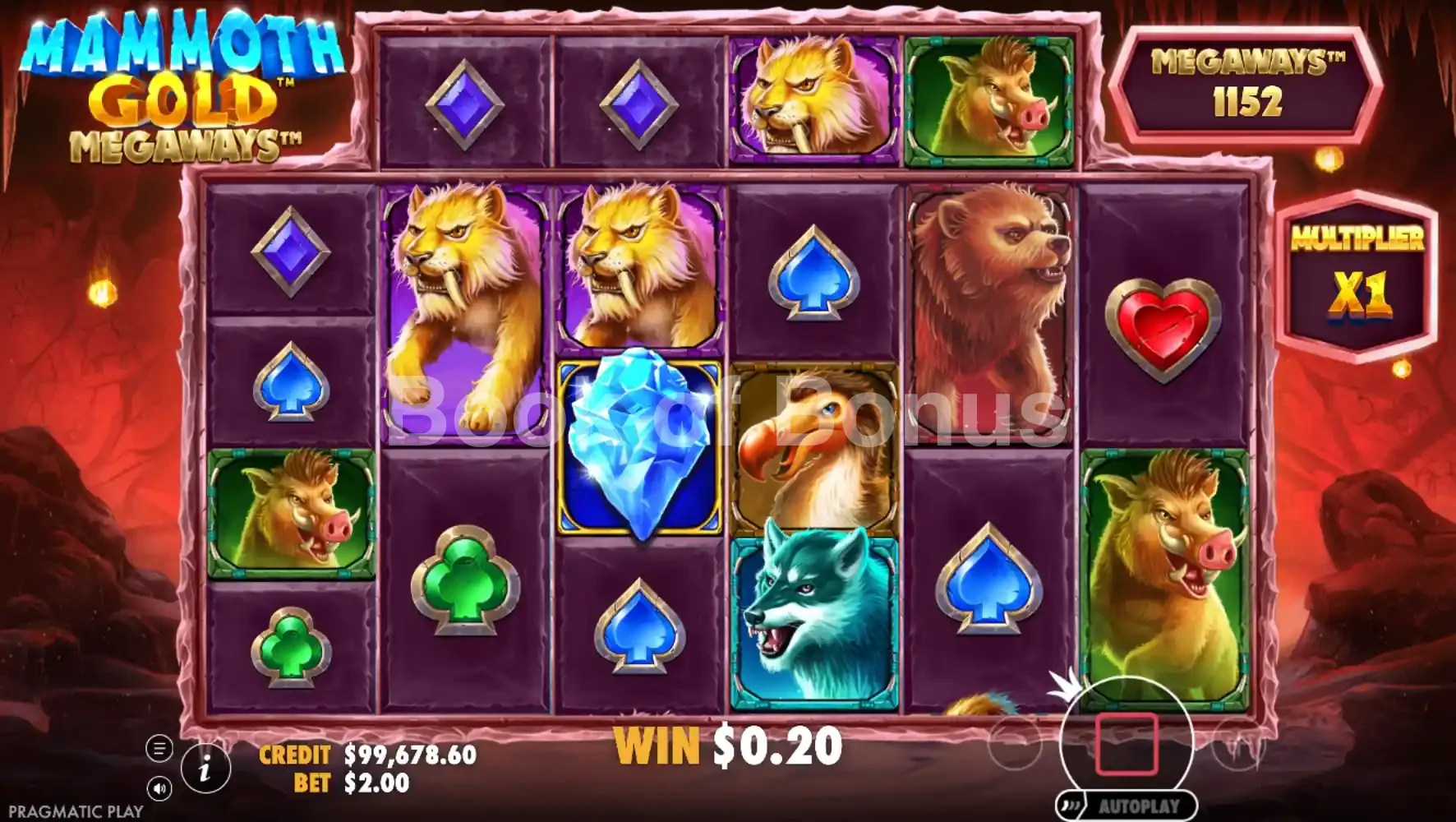 Tours gratuits Mammoth Gold Megaways