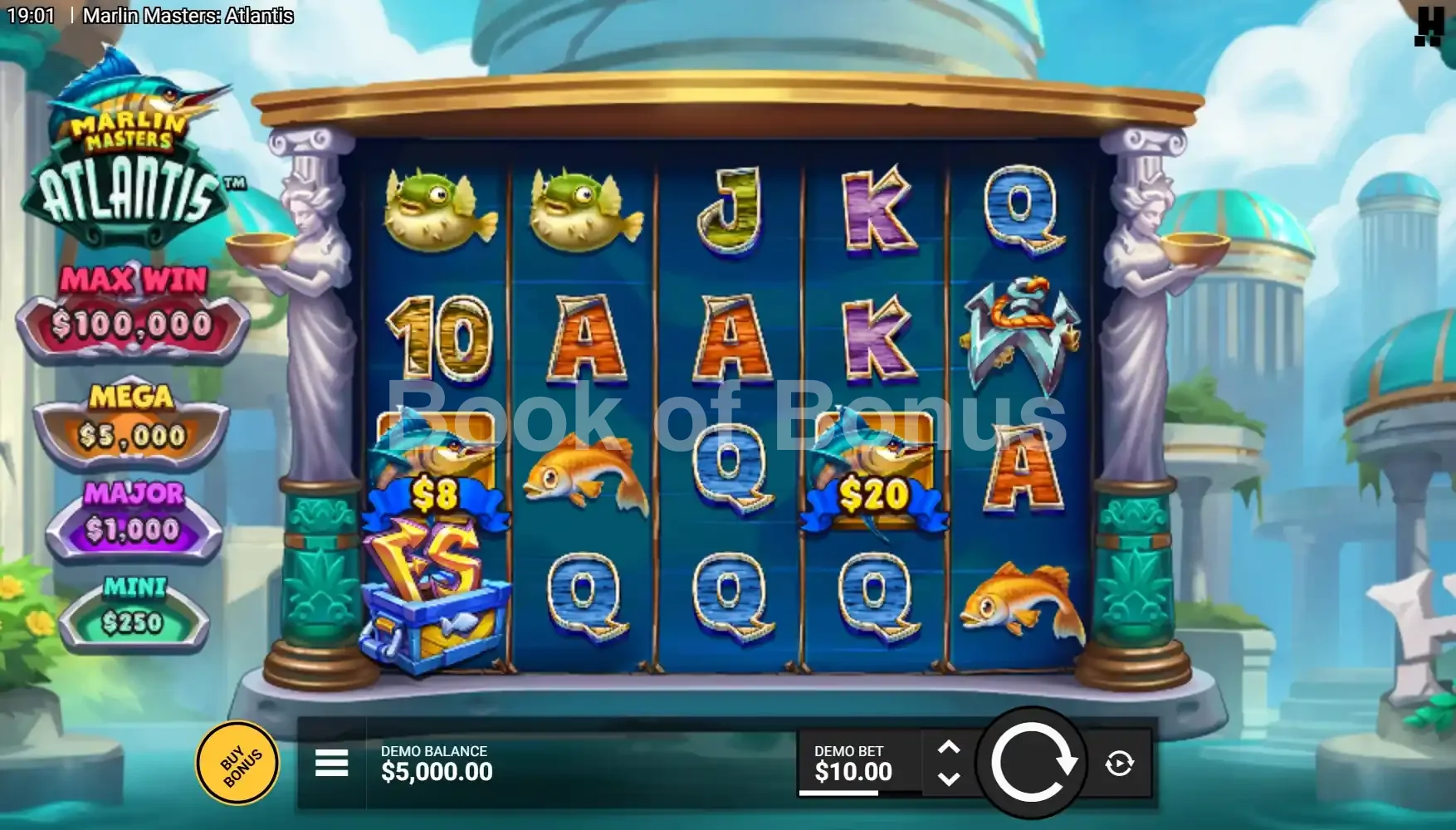 Jeu de base Marlin Masters Atlantis
