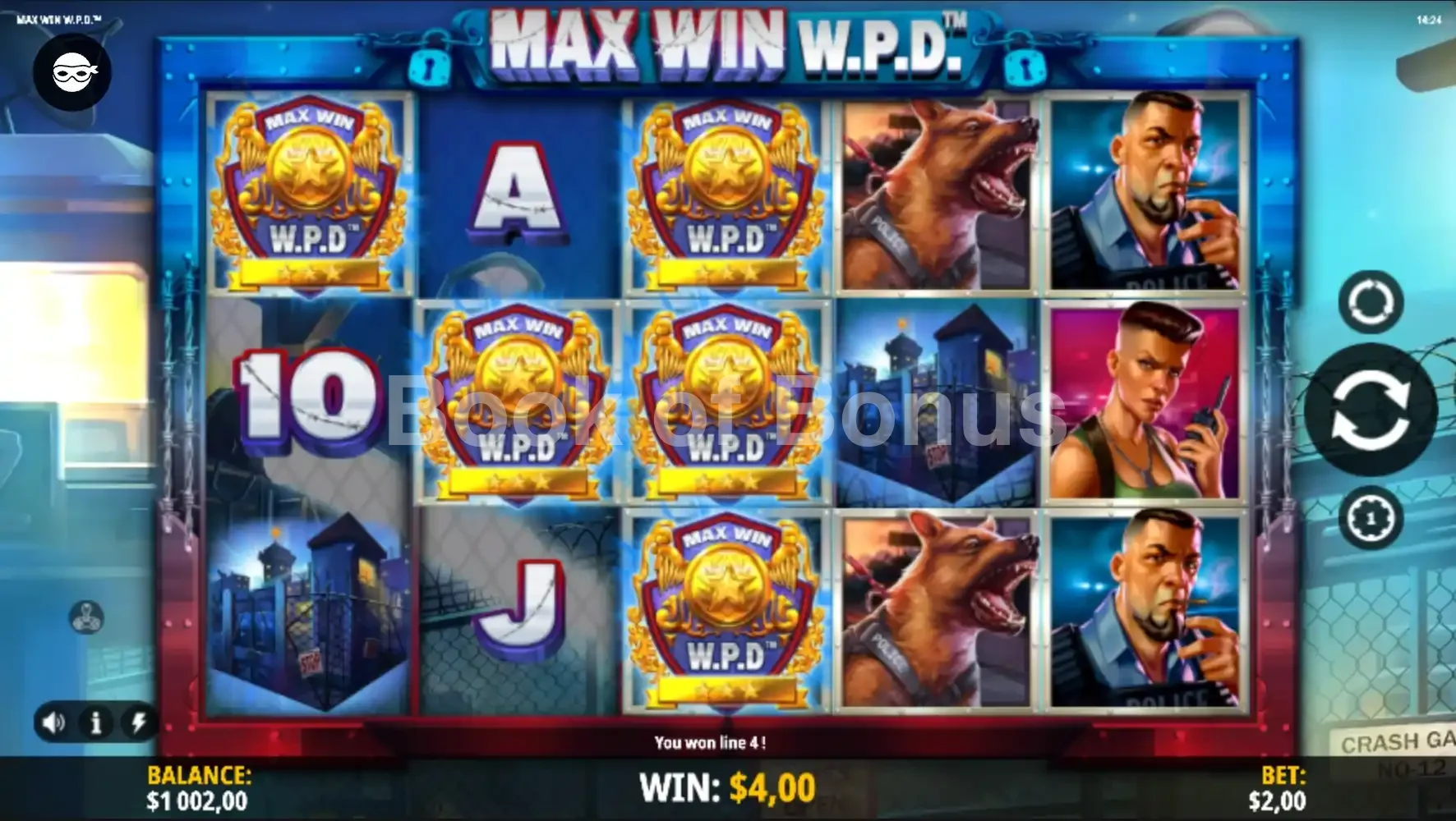 Jeu de base Max Win W.P.D