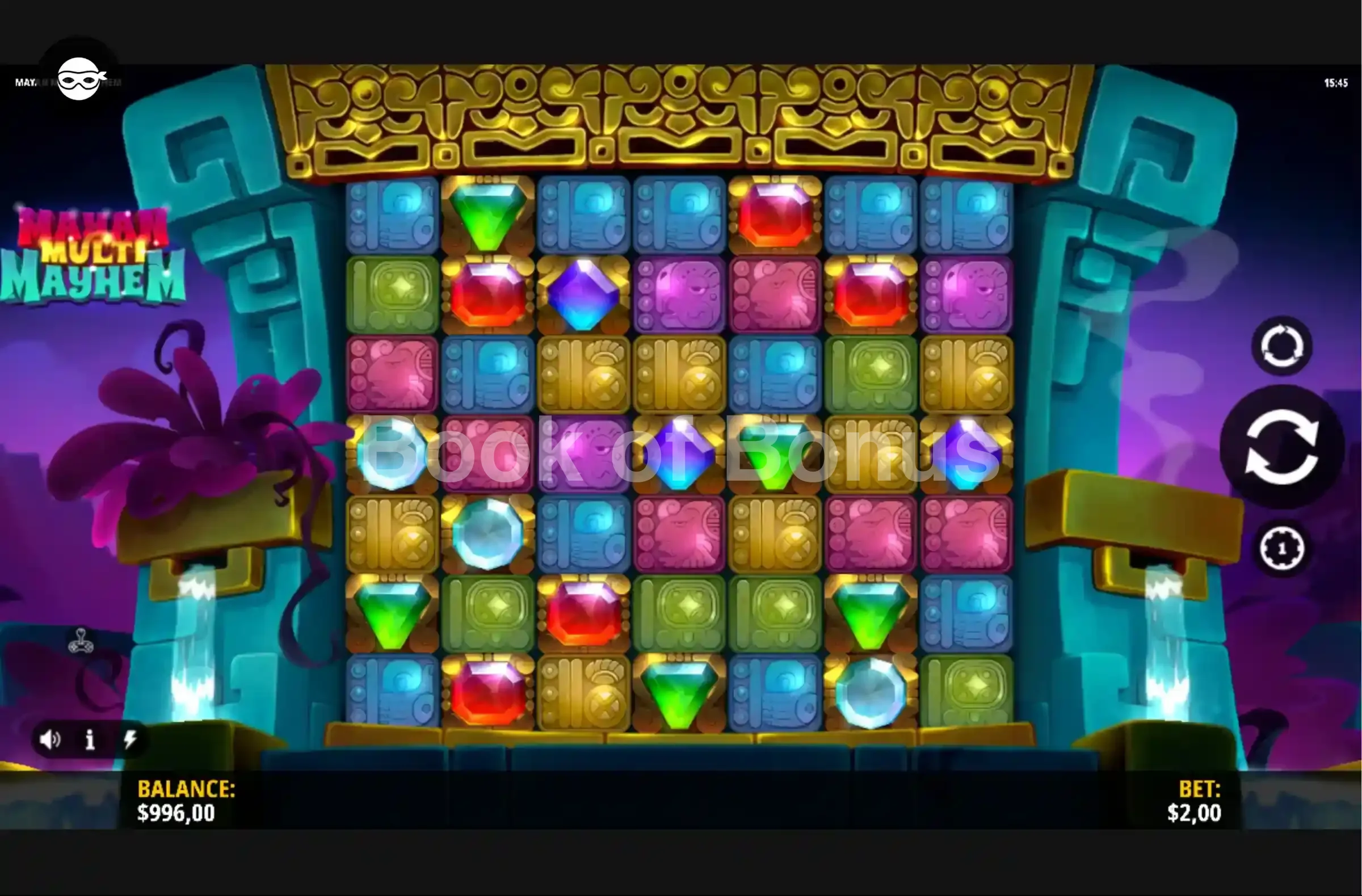Mayan Multi Mayhem par iSoftBet - base game 2