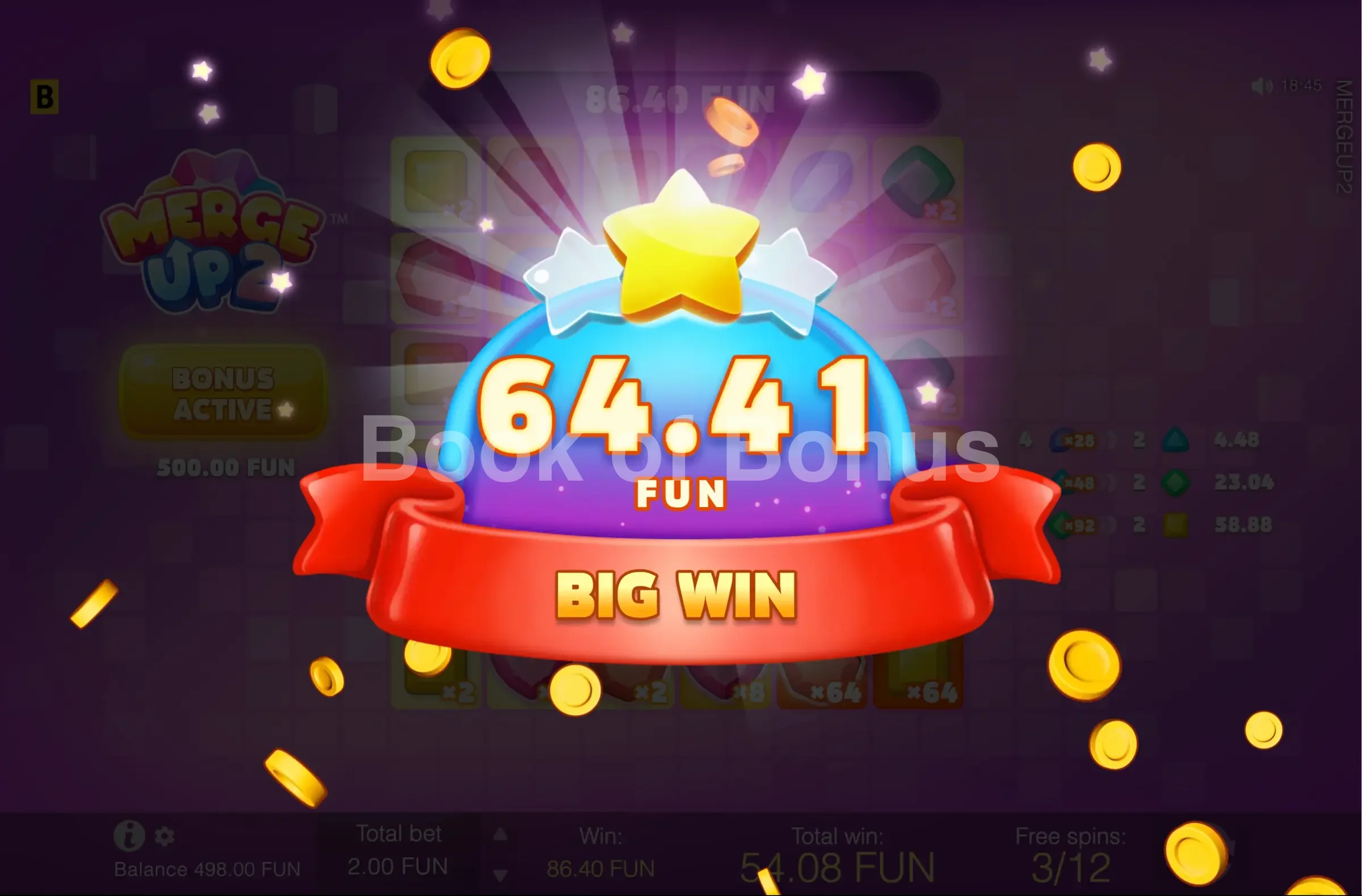 Gros gain Merge Up 2