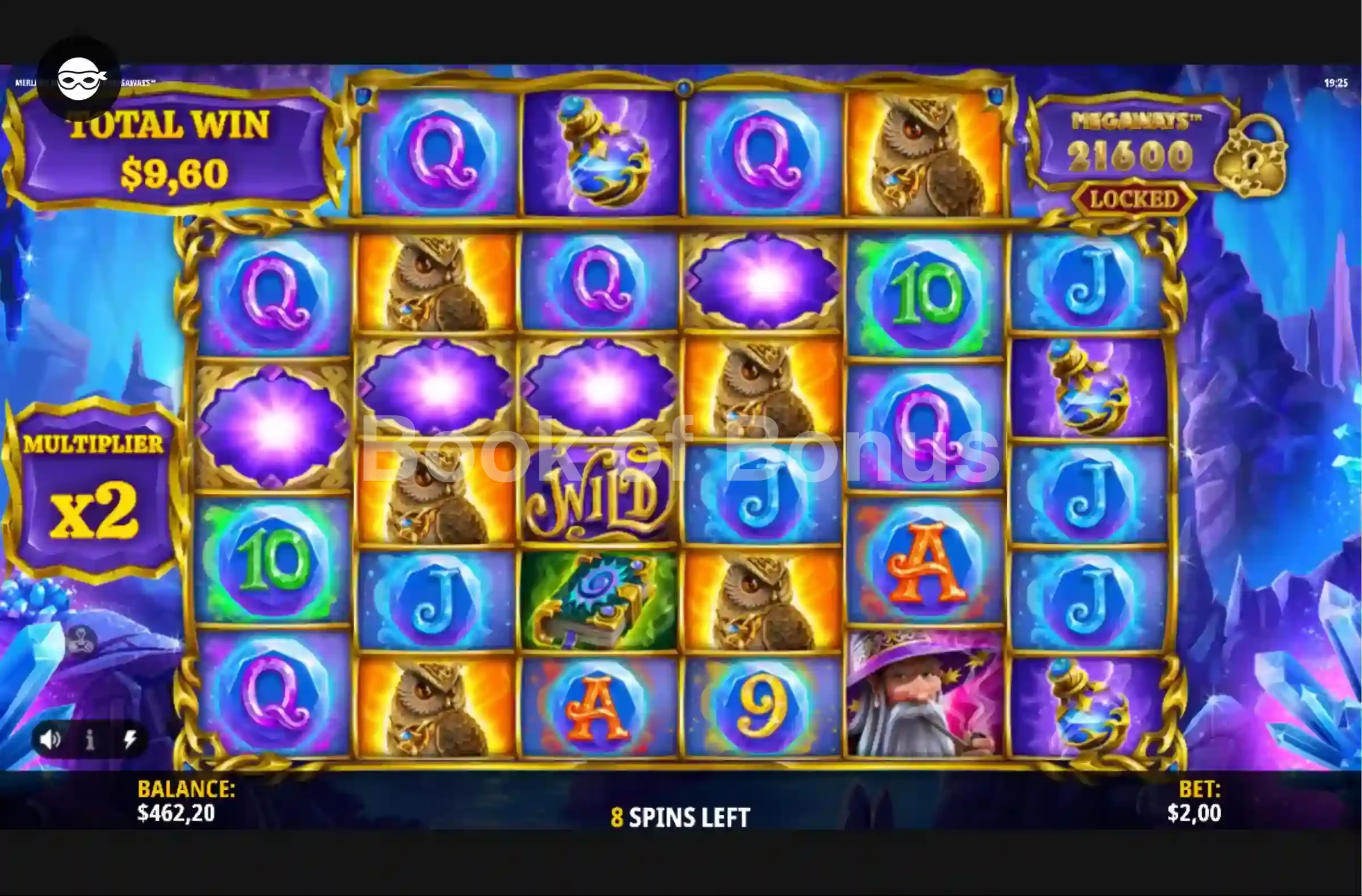Merlin’s Magic Mirror Megaways par iSoftBet - tours gratuits