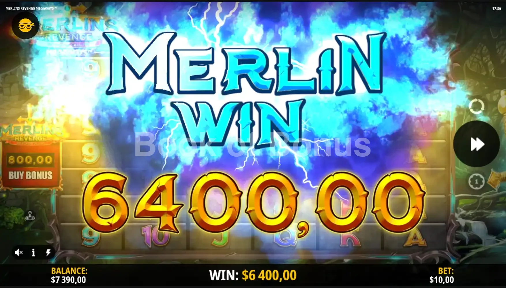 Merlin’s Revenge Megaways par iSoftBet - gros gain