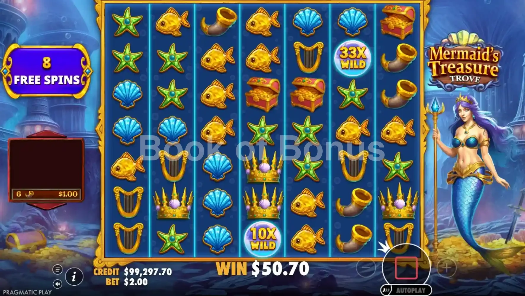 Tours gratuits Mermaid's Treasure Trove
