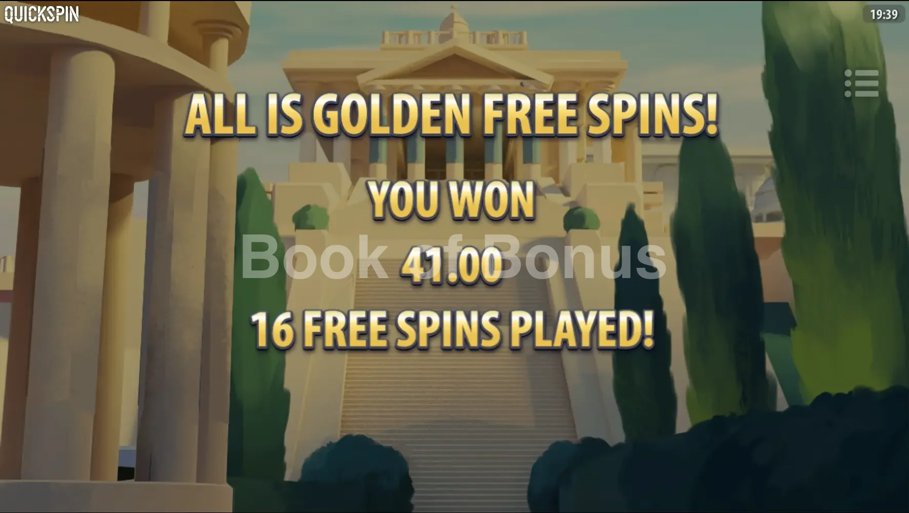 Midas Coins par Quickspin - gros gain