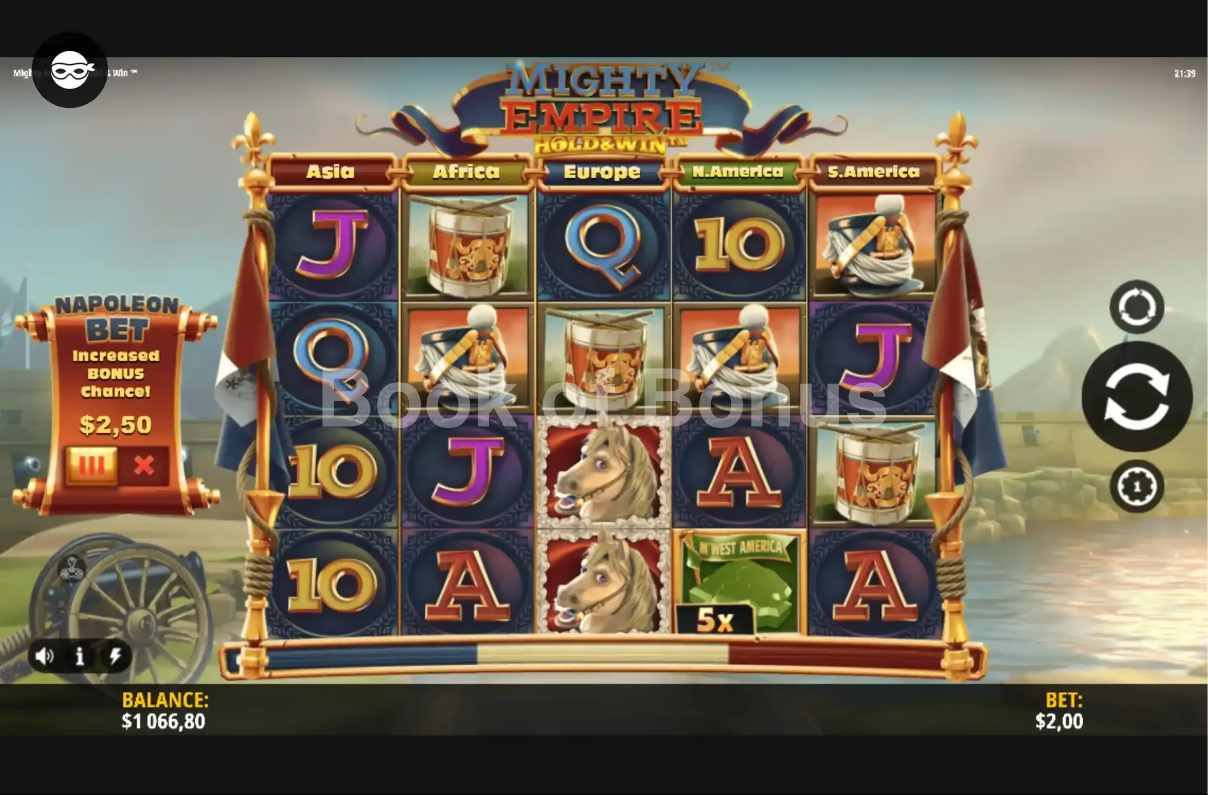 Mighty Empire Hold & Win par iSoftBet - base game 2