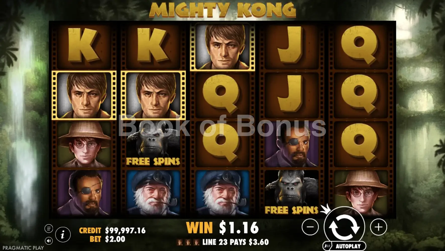 Gameplay alternatif Mighty Kong