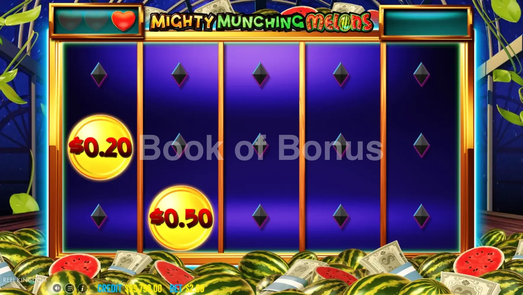 Mighty Munching Melons par Reel Kingdom - tours gratuits
