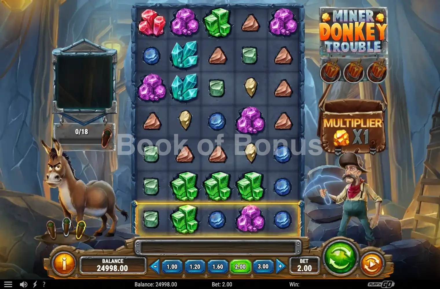 Jeu de base Miner Donkey Trouble