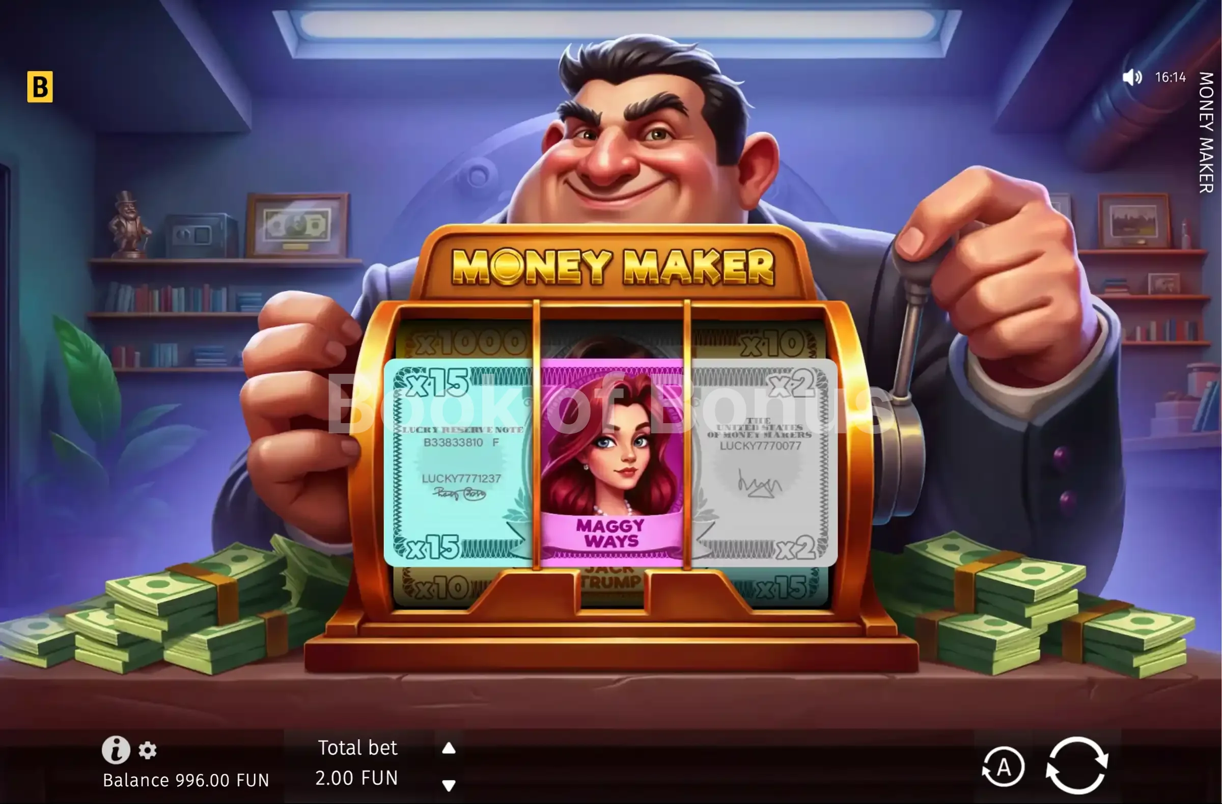 Deuxième aperçu du jeu Money Maker