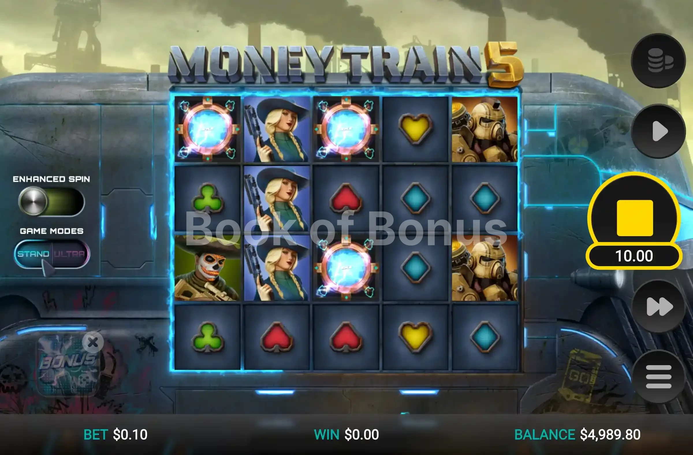 Money Train 5 par Relax Gaming - scatters