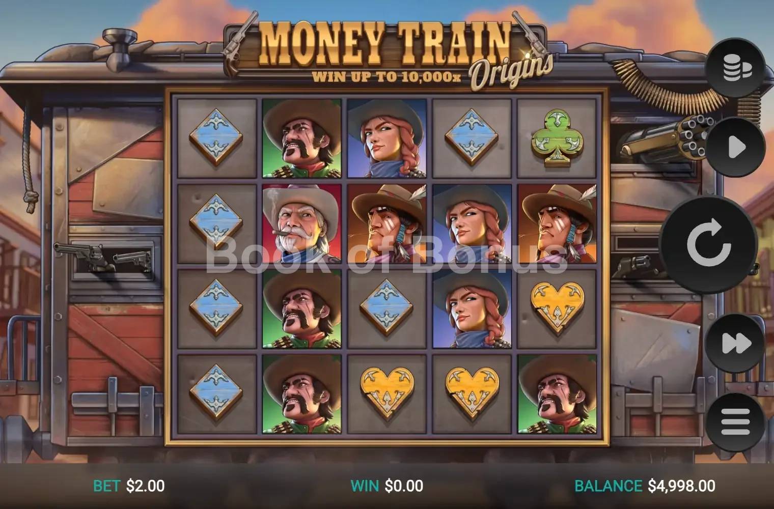 Jeu de base Money Train Origins Dream Drop