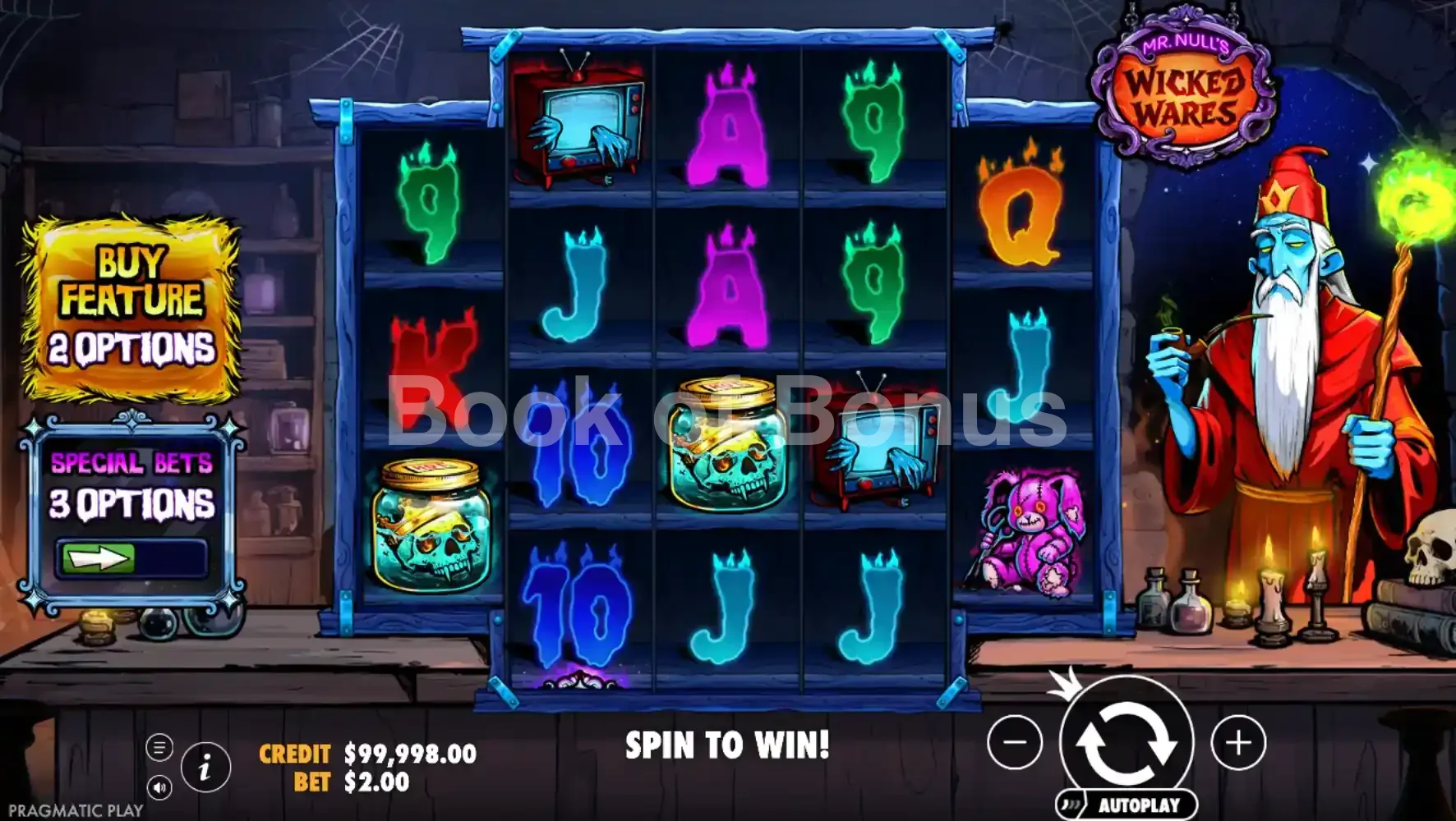 Jeu de base Mr Null's Wicked Wares