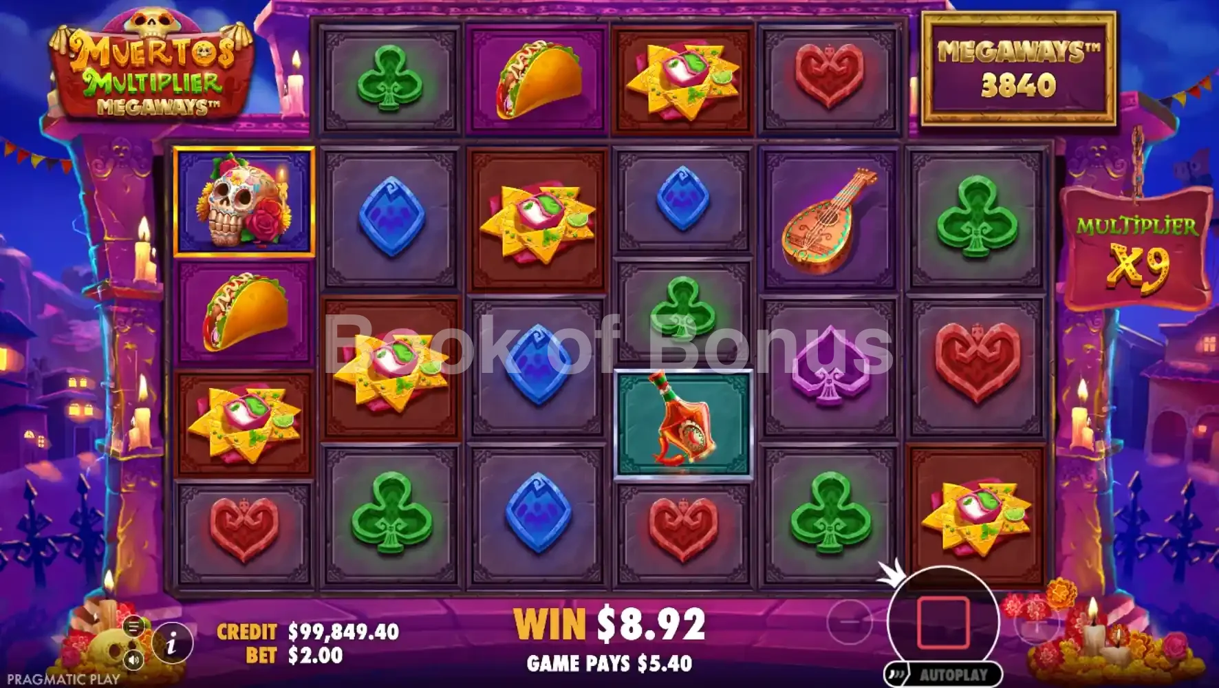 Muertos Multiplier Megaways par Pragmatic Play - tours gratuits