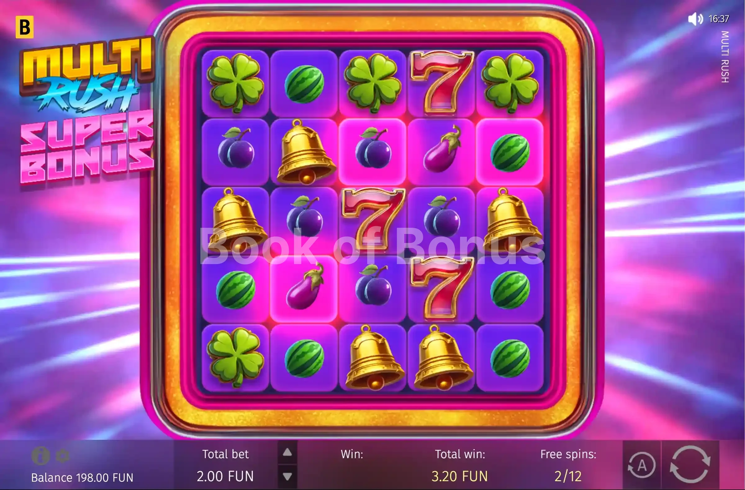Multi Rush par BGaming - tours gratuits