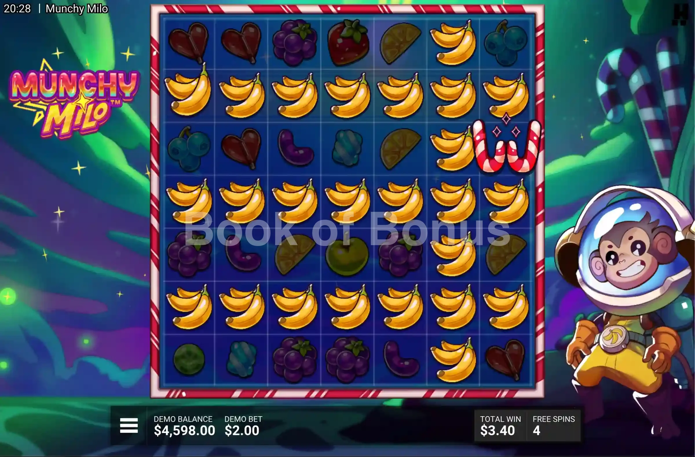 Munchy Milo par Hacksaw Gaming - tours gratuits