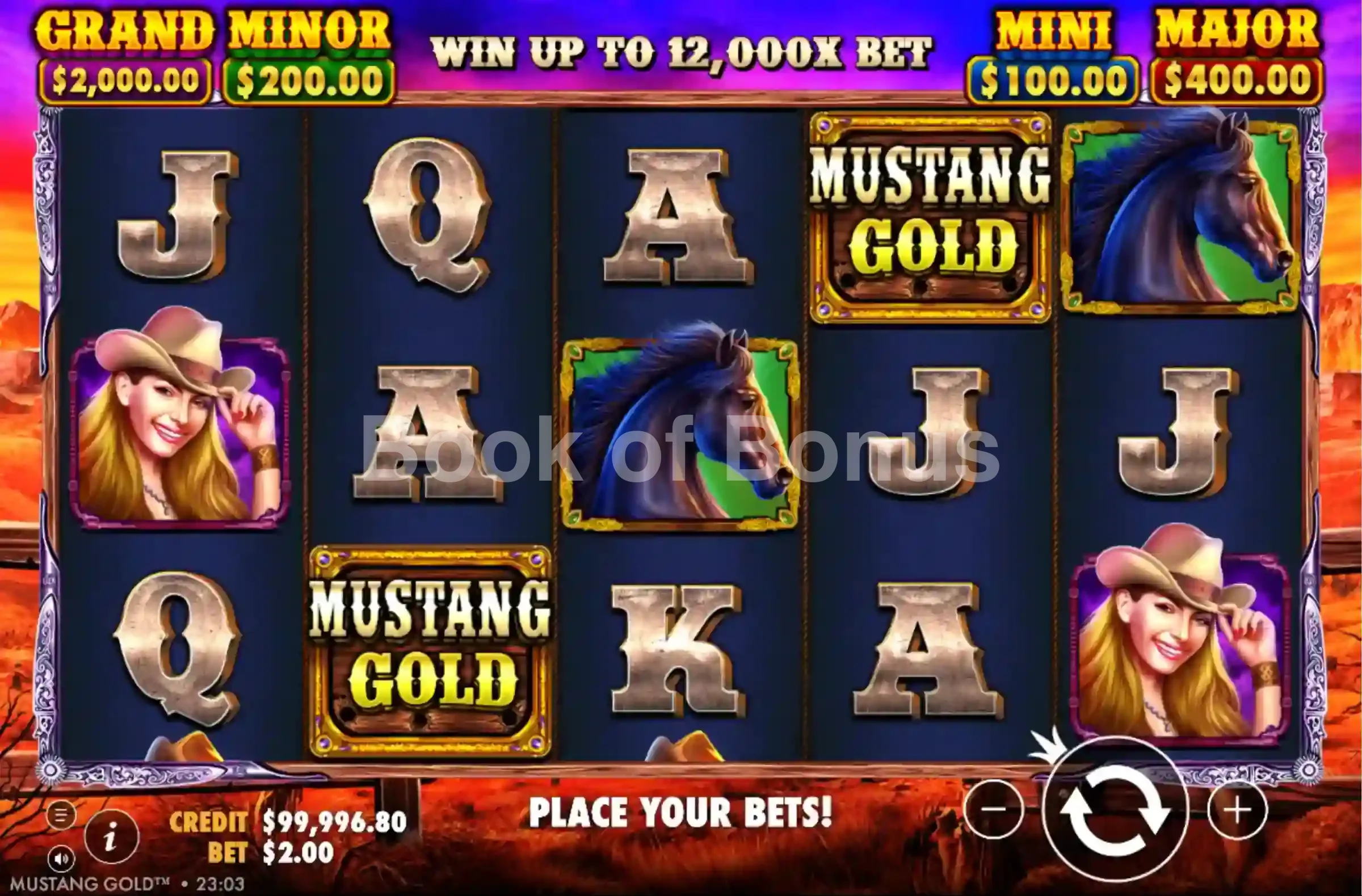 Jeu de base Mustang Gold
