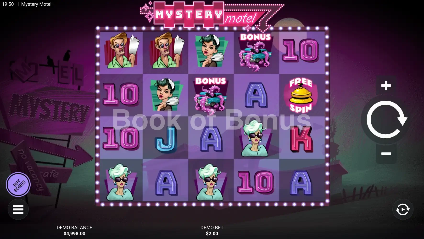 Jeu de base Mystery Motel