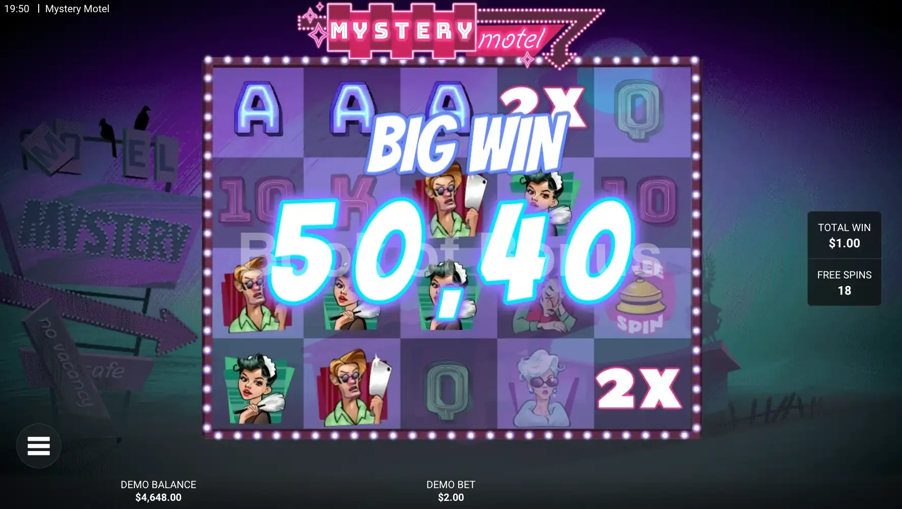 Grand gain Mystery Motel