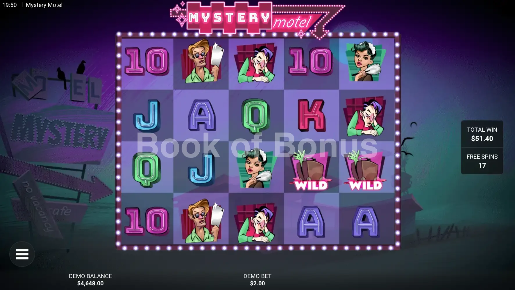 Tours gratuits Mystery Motel