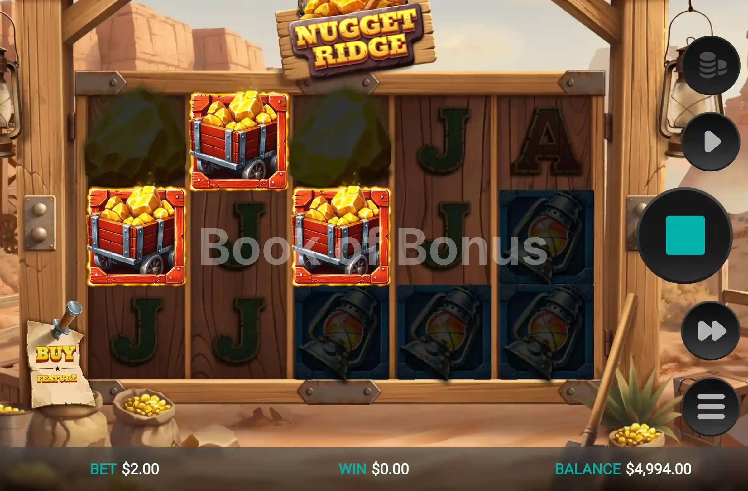 Nugget Ridge par Relax Gaming - gros gain