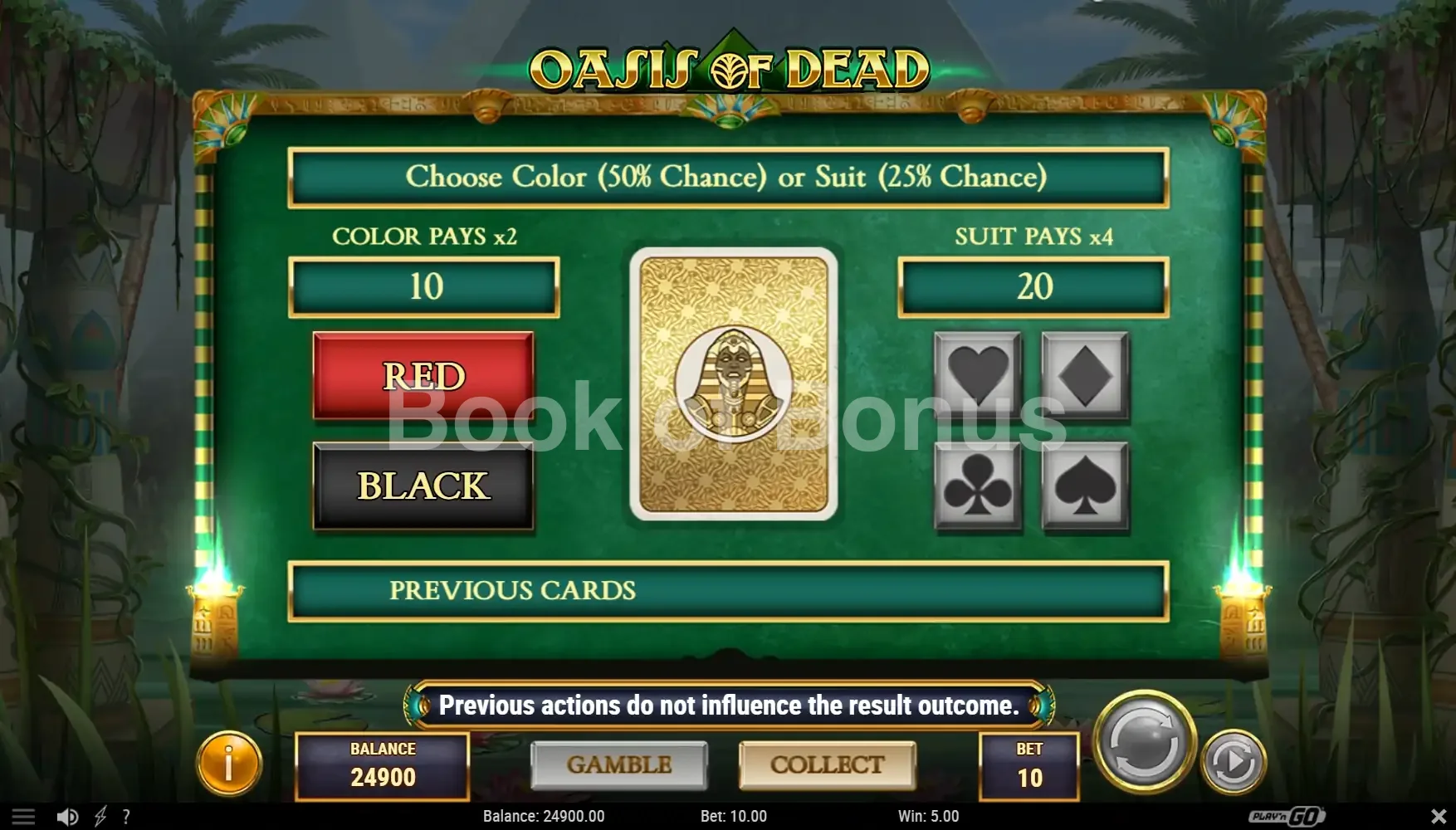 Oasis of Dead par Play'n GO - gamble