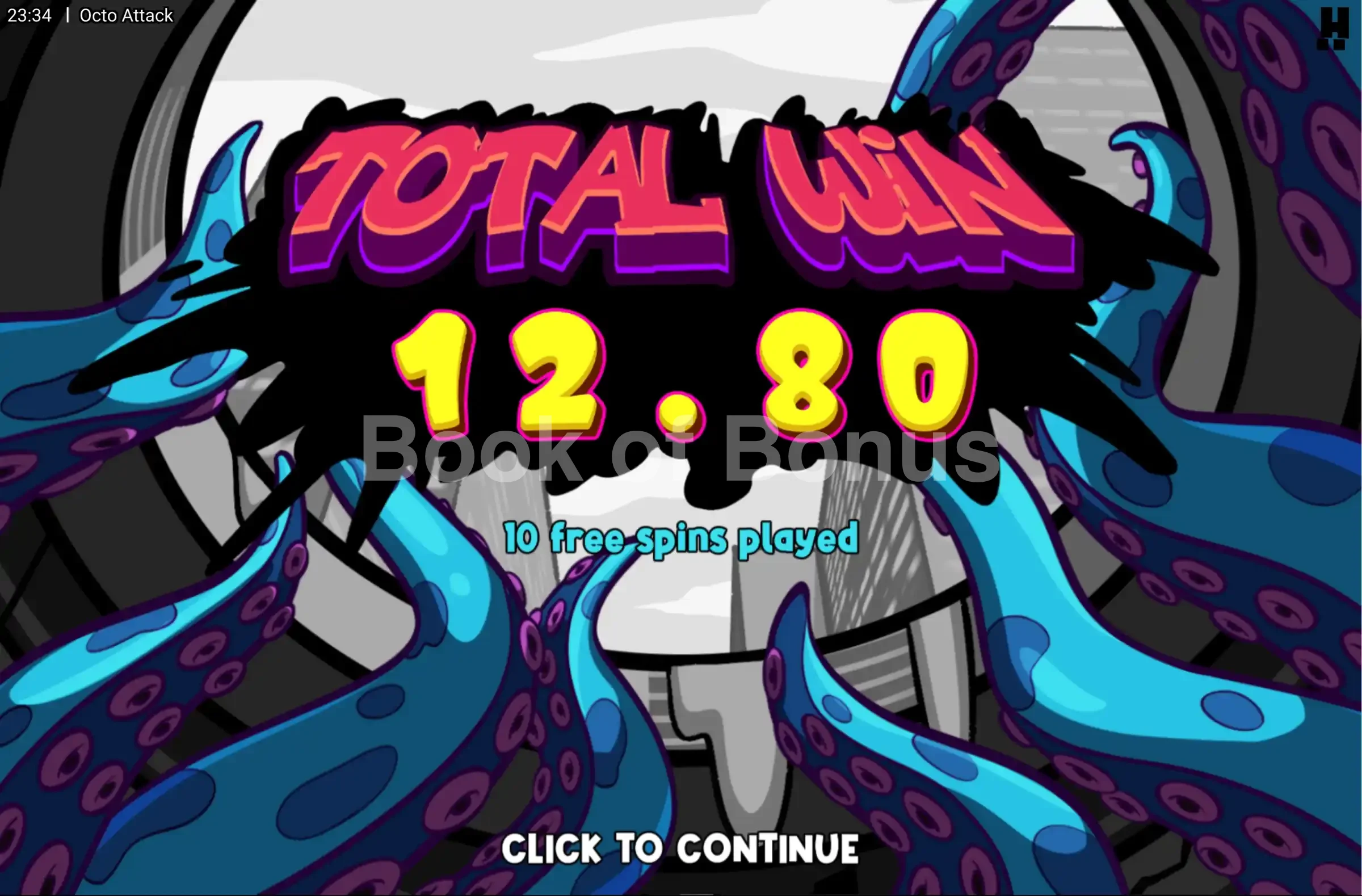 Octo Attack par Hacksaw Gaming - gros gain