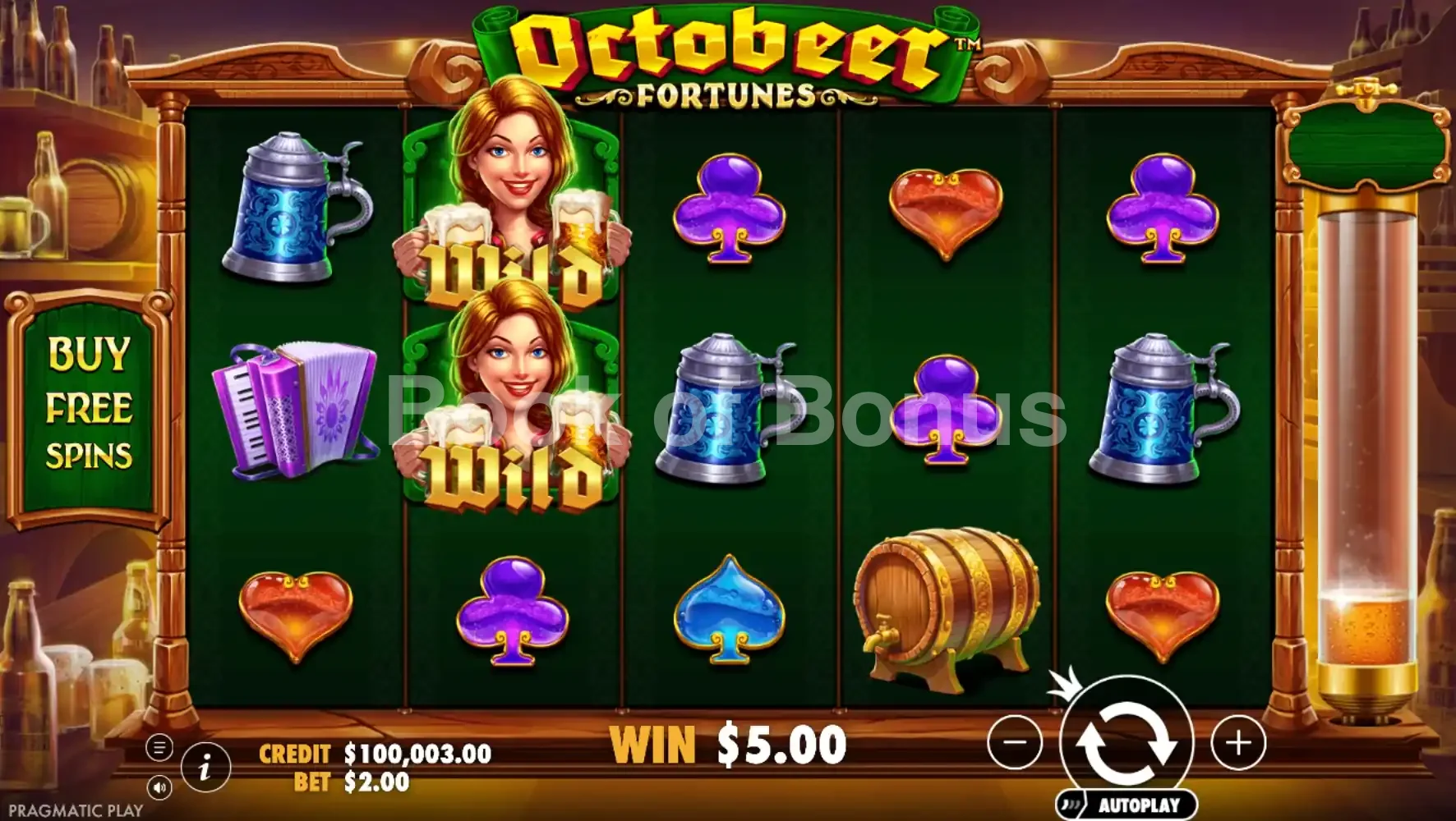Jeu de base Octobeer Fortunes