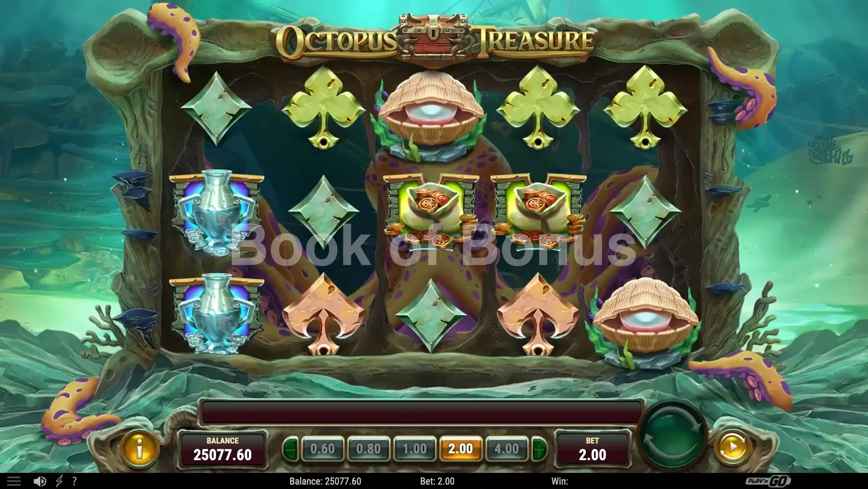 Octopus Treasure par Play'n GO - base game 2