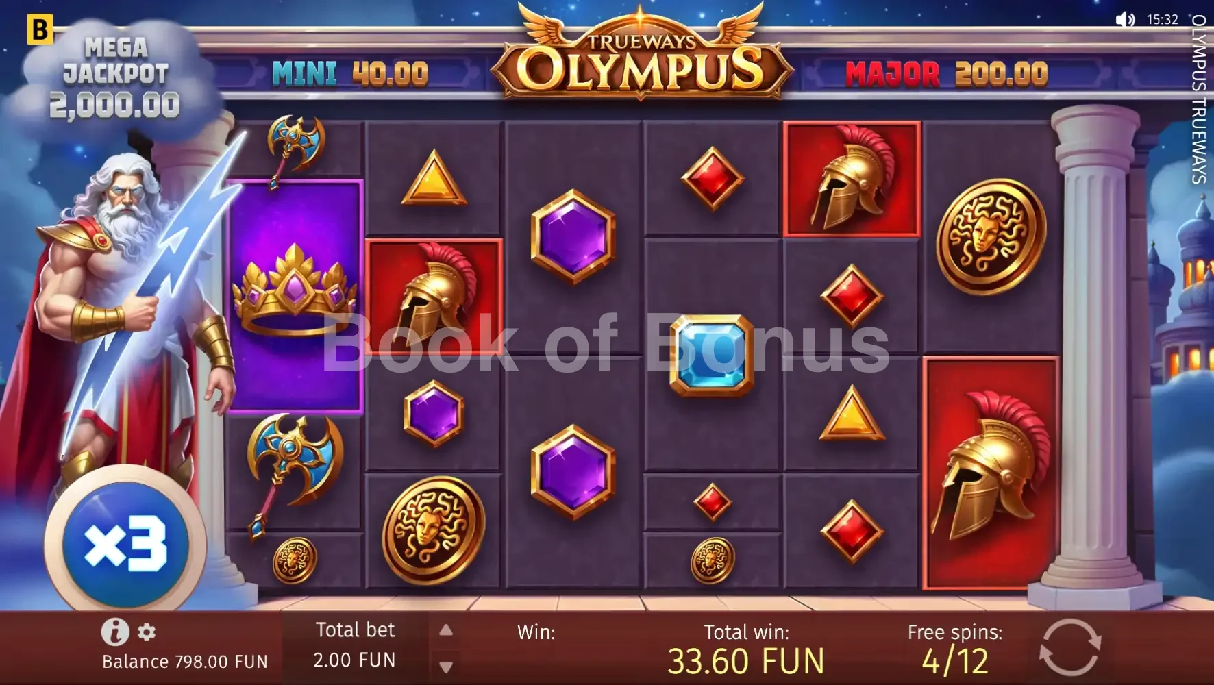 Tours gratuits Olympus Trueways